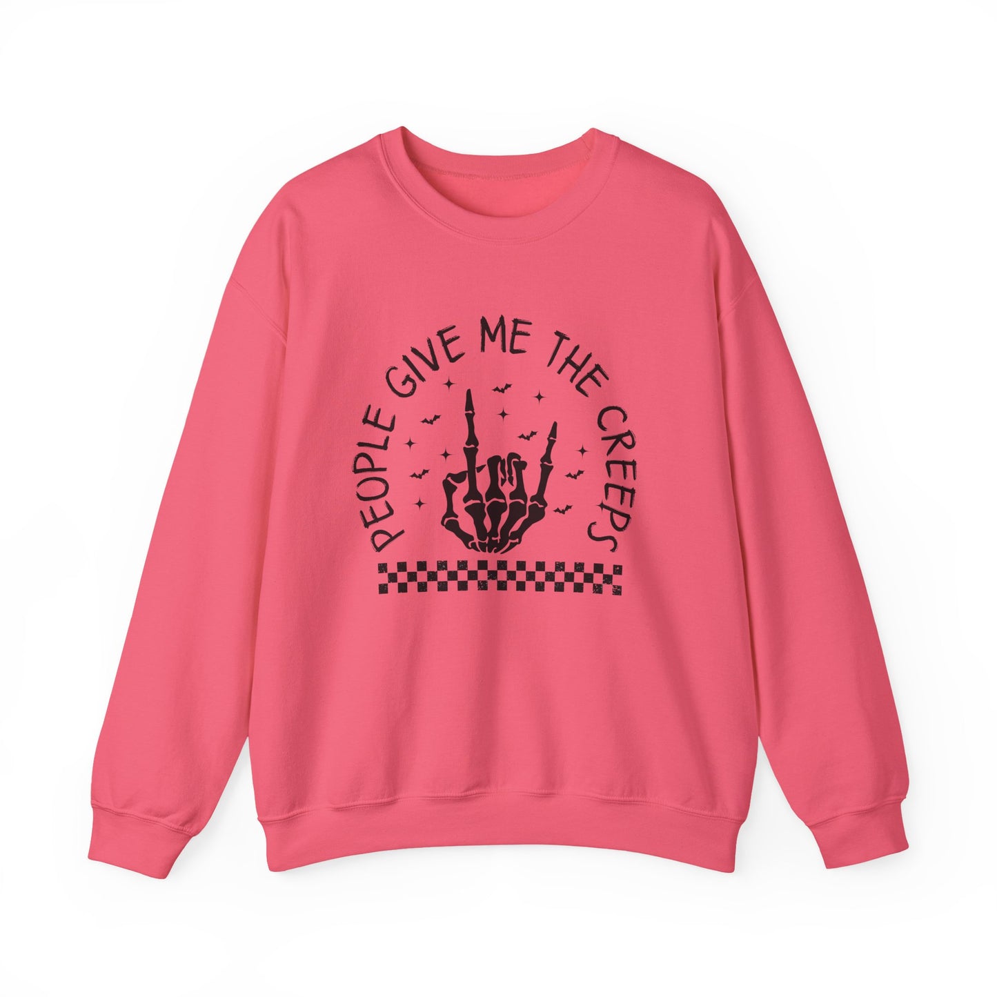 The Creeps Sweatshirt, Skeleton Hands Shirt, Skull Halloween Sweatshirt - PopCultureByDesign36