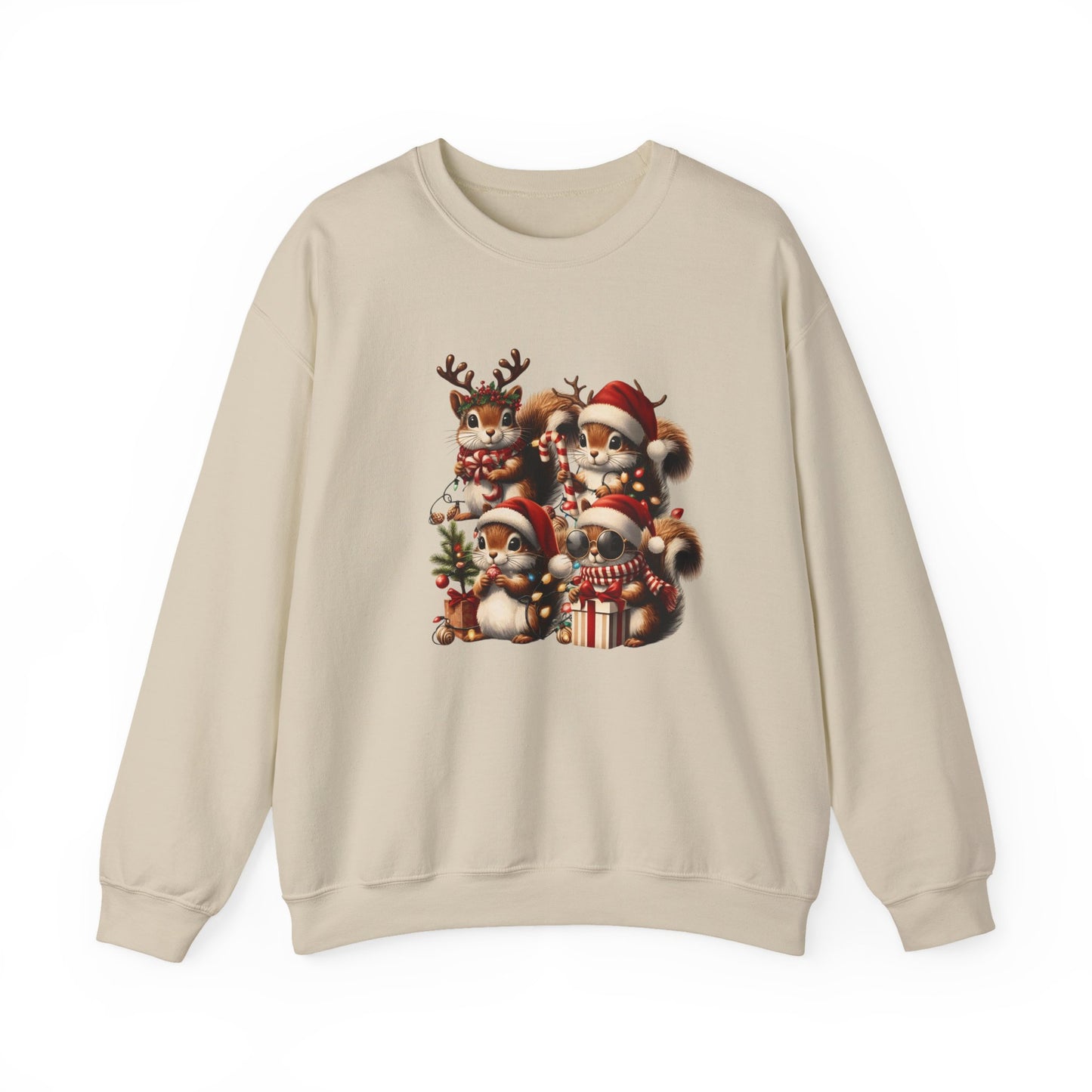 Funny Chipmunks Nut House Christmas Tee Shirt, Chipmunk Xmas Holiday Shirts - PopCultureByDesign36
