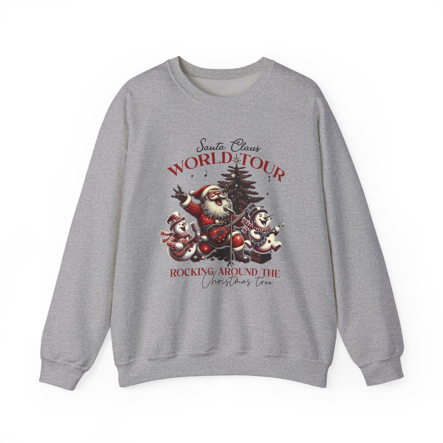 Santa Claus World Tour Christmas Shirt, Santa Claus Shirt, Funny Santa Christmas Shirt - PopCultureByDesign36