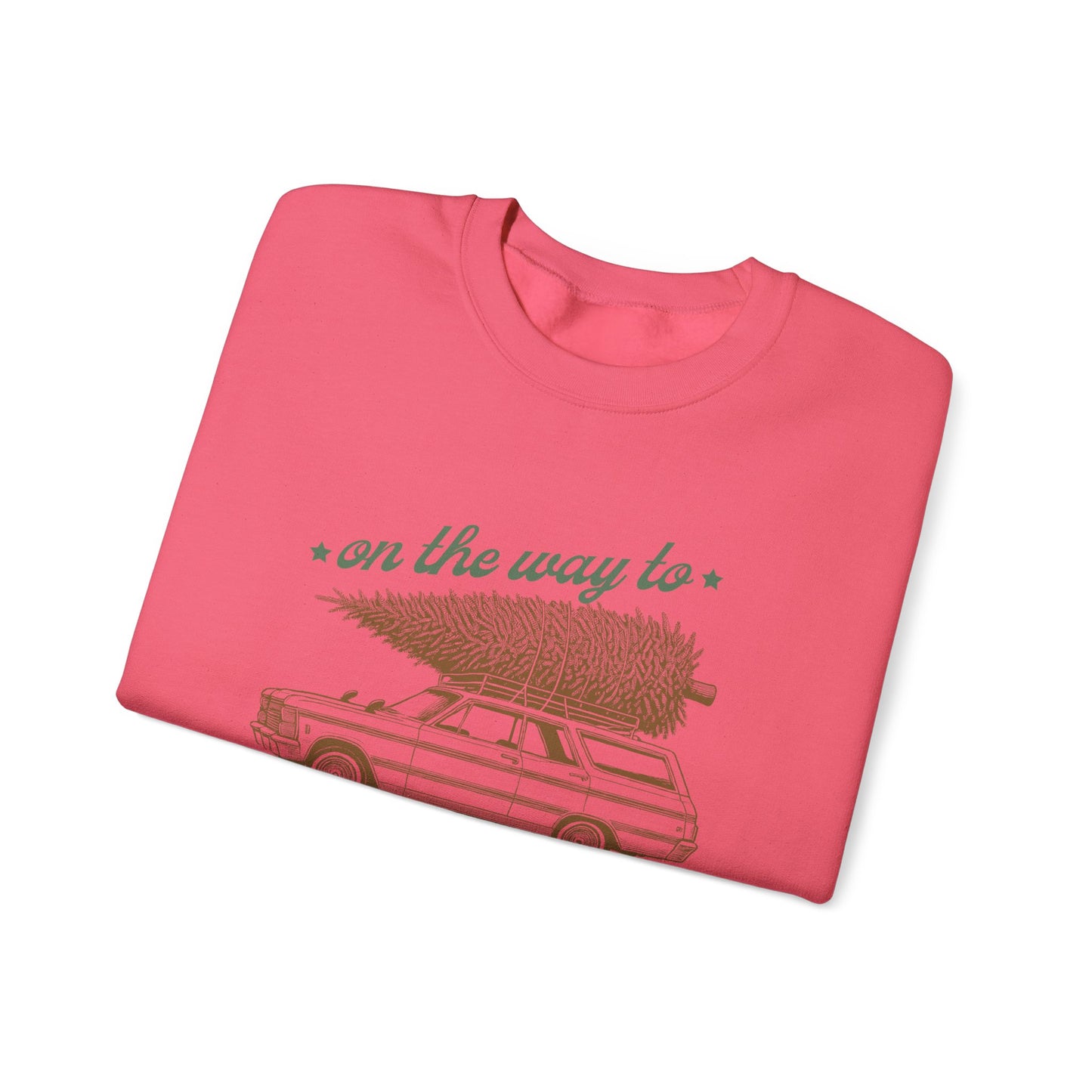 On The Way To Christmas, Xmas Sweatshirt, Family Christmas, Christmas Jolly - PopCultureByDesign36
