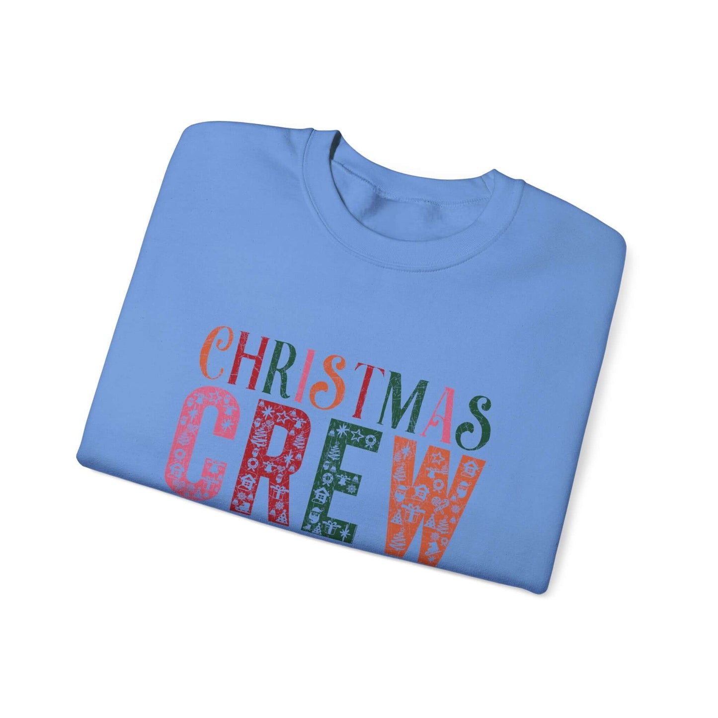 Christmas Crew Sweatshirt, Winter Festive Sweater, Xmas Gift Idea - PopCultureByDesign36