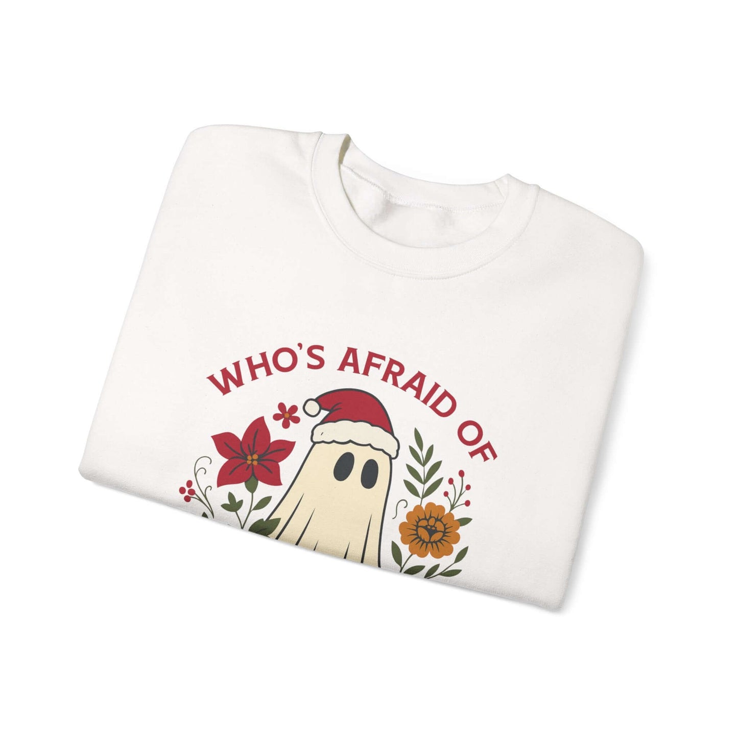 Halloween Ghost Santa Shirt, Bougie Ghost Sweatshirt