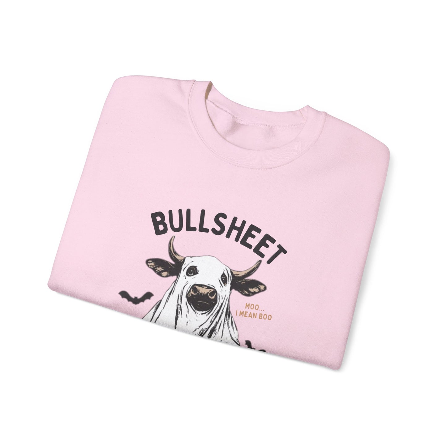 Bull Sheet Sweatshirt, Halloween Ghost Cow Sweatshirt, Trick or Treat Shirt - PopCultureByDesign36