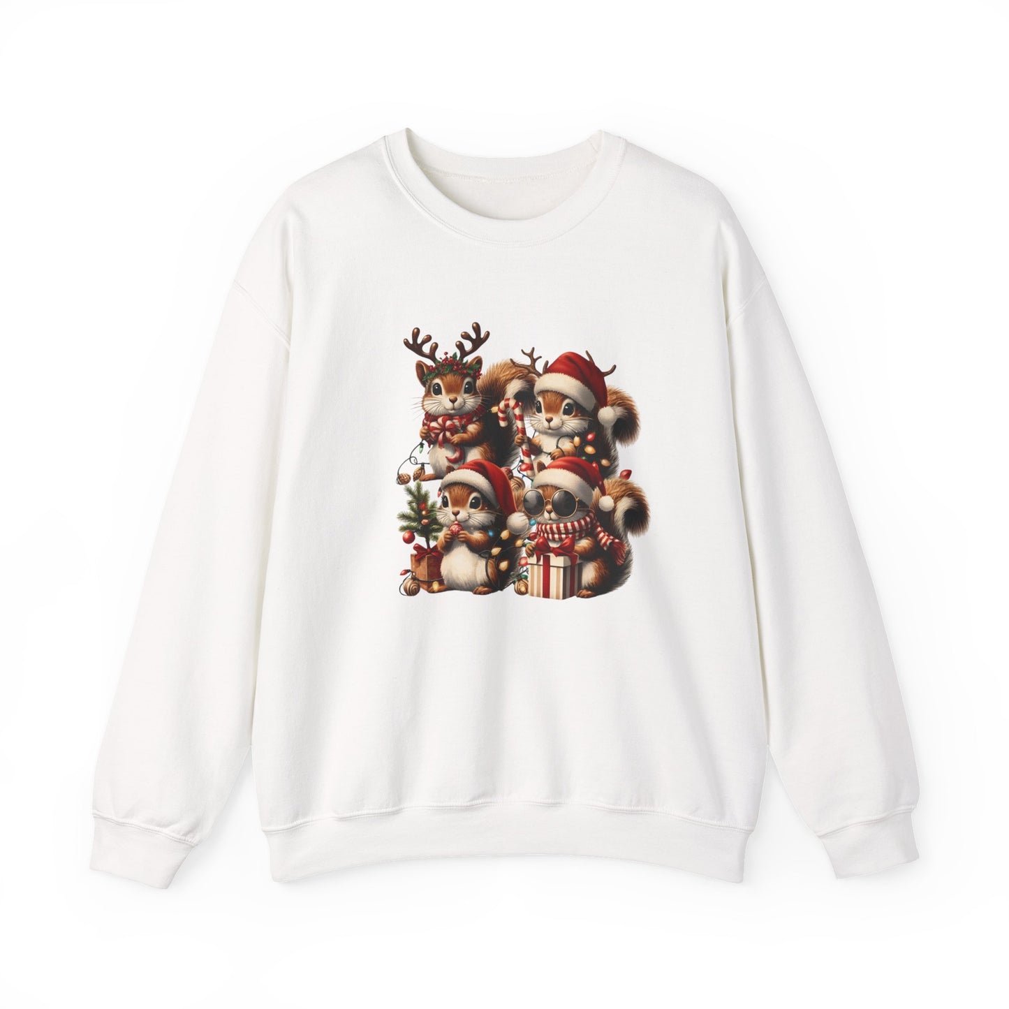 Funny Chipmunks Nut House Christmas Tee Shirt, Chipmunk Xmas Holiday Shirts - PopCultureByDesign36