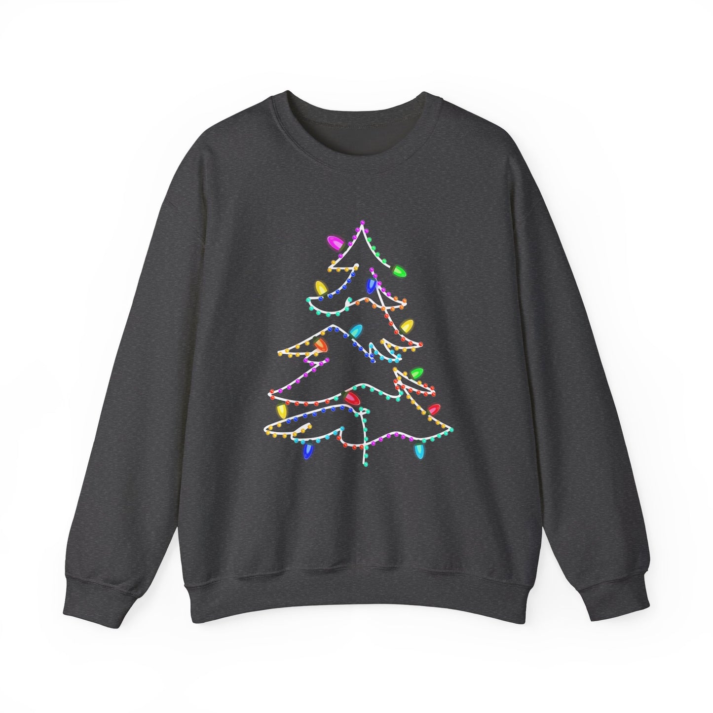 Swirly Christmas Tree with Lights, Neon Tree, Neon Colors Christmas - PopCultureByDesign36