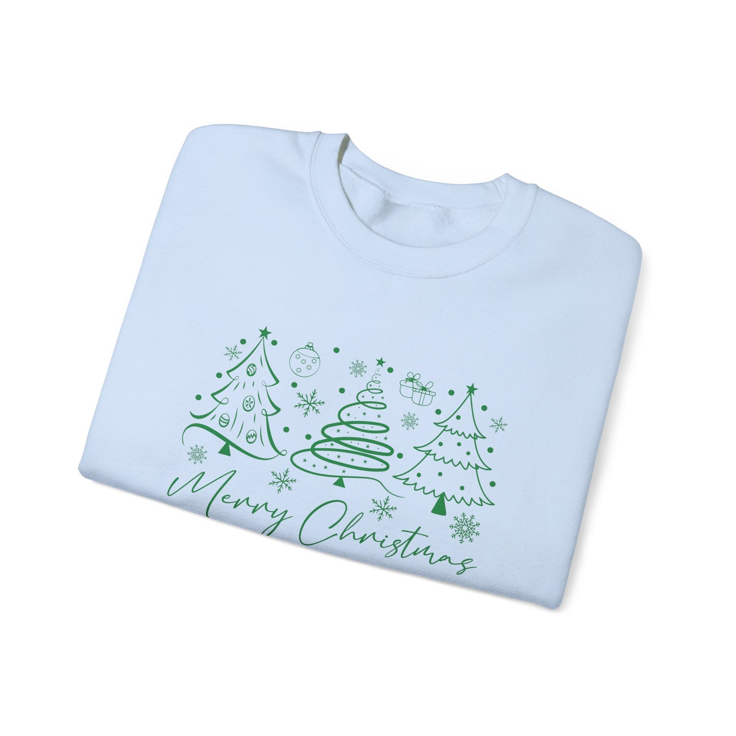 Boho Style Merry Christmas Sweatshirt, Cozy Christmas Outfit - PopCultureByDesign36