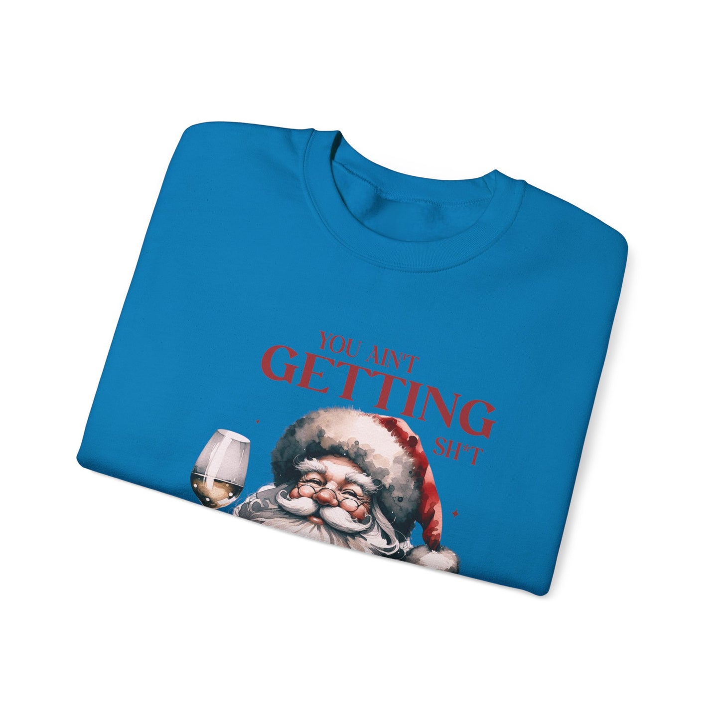Santa Inspired, Funny Santa sweatshirt, Retro Santa sweatshirt - PopCultureByDesign36