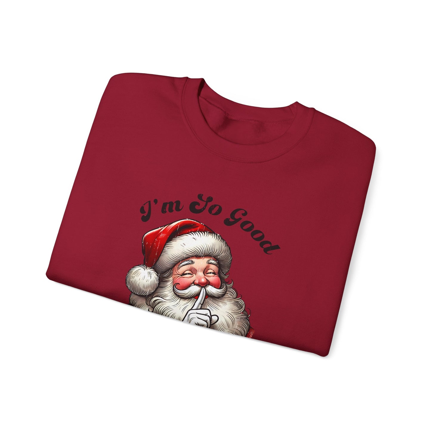 Funny Santa Sweatshirt, Women Ugly Christmas Sweatshirt, Holiday Sweatshirt - PopCultureByDesign36