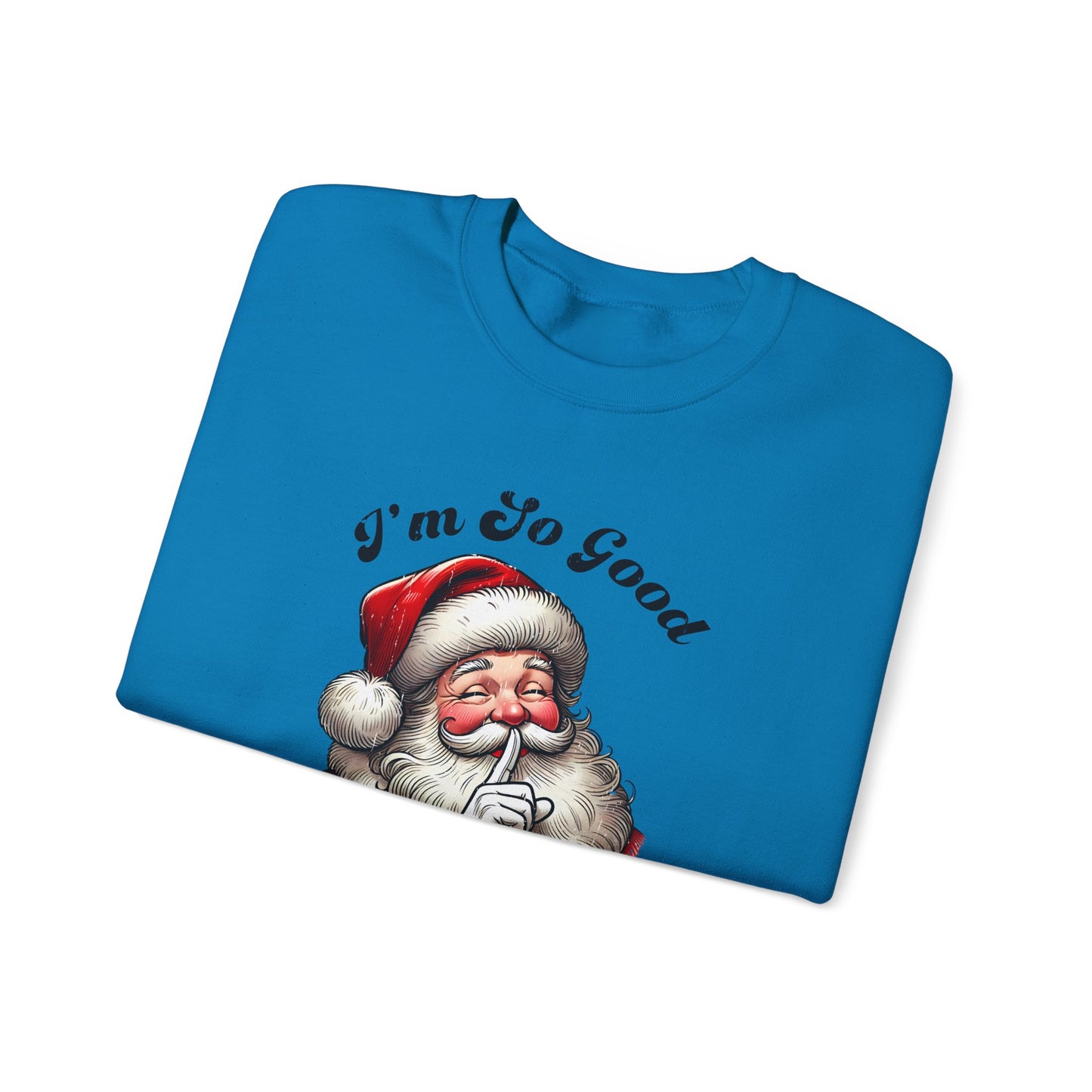 Funny Santa Sweatshirt, Women Ugly Christmas Sweatshirt, Holiday Sweatshirt - PopCultureByDesign36