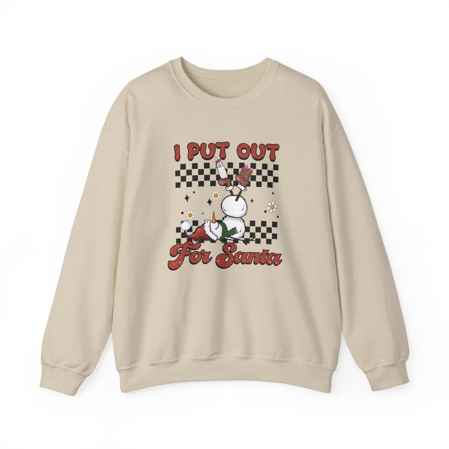 I Put Out For Santa Sweatshirt, Funny Christmas Sweatshirt, Funny Santa Sweatshirt - PopCultureByDesign36