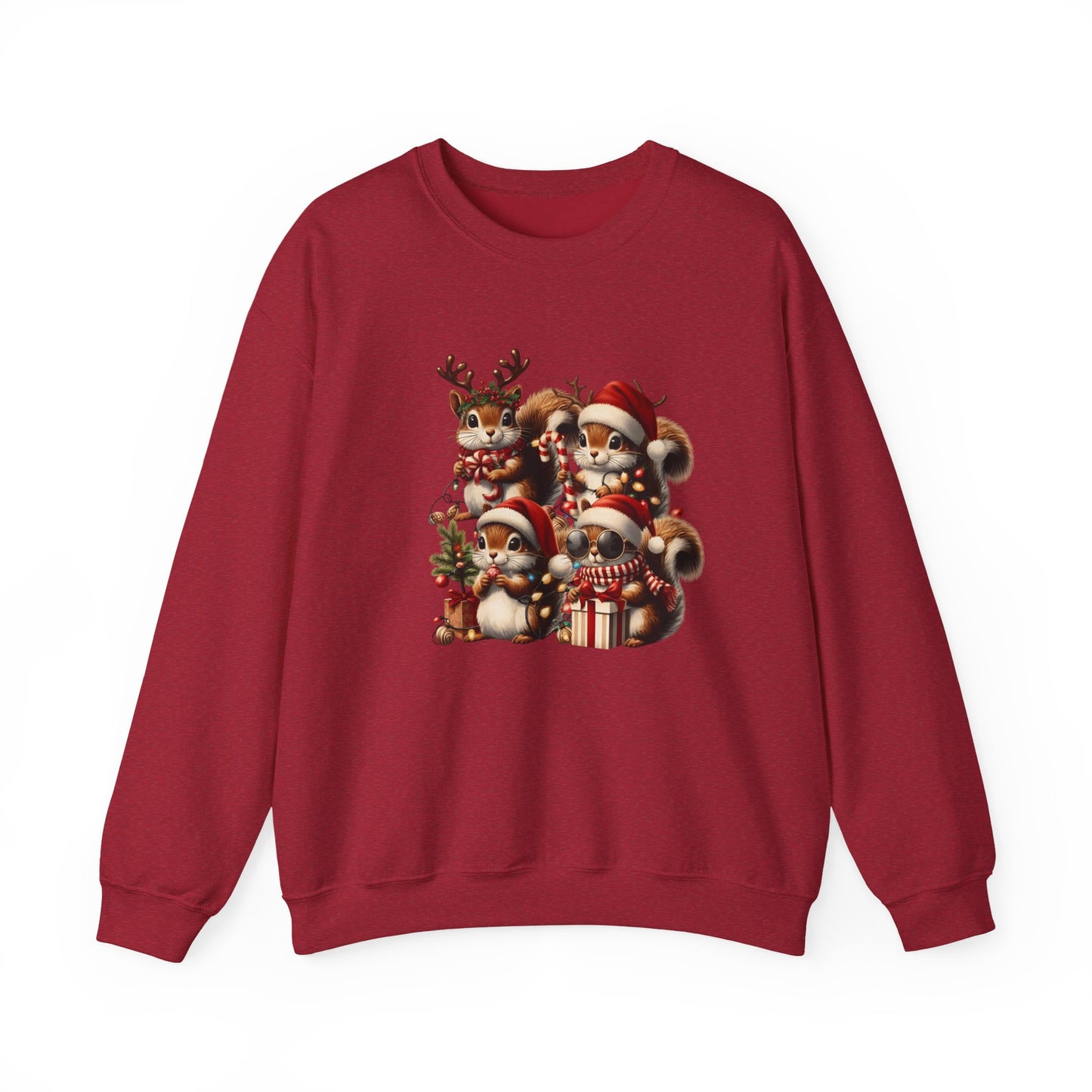 Funny Chipmunks Nut House Christmas Tee Shirt, Chipmunk Xmas Holiday Shirts - PopCultureByDesign36