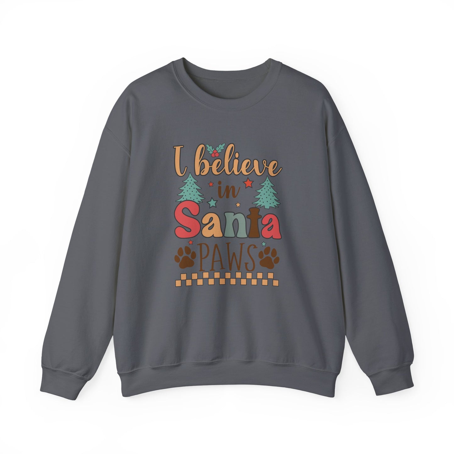 I Believe in Santa Paws Shirt, Christmas Dog Shirt, Santa Paws Shirt - PopCultureByDesign36