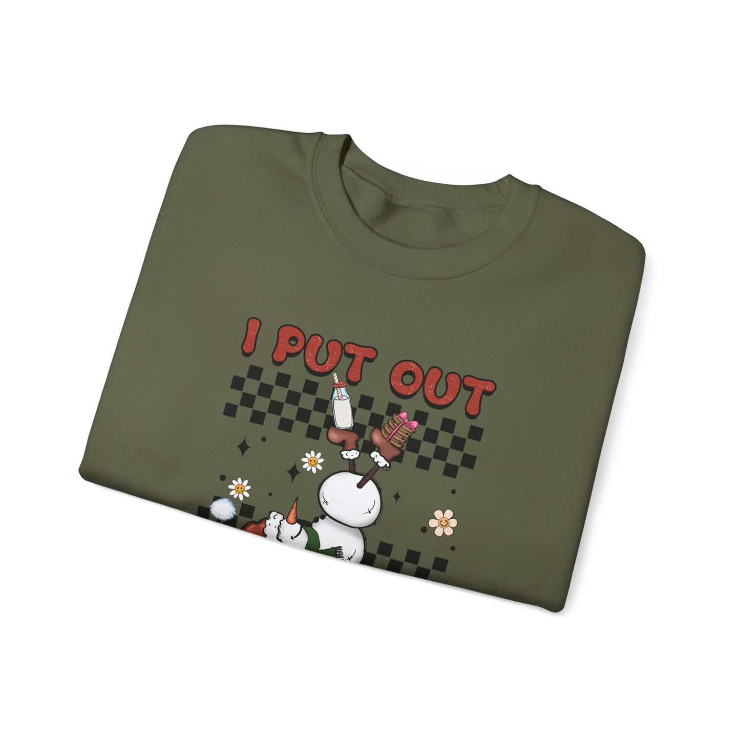 I Put Out For Santa Sweatshirt, Funny Christmas Sweatshirt, Funny Santa Sweatshirt - PopCultureByDesign36