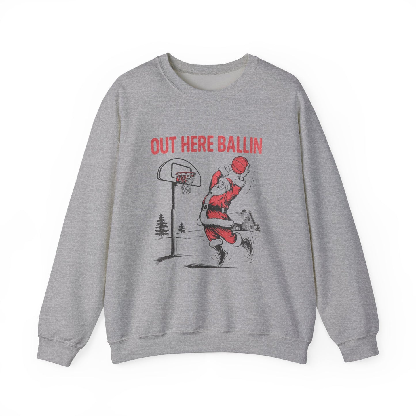 Santa Inspired, Funny Santa Sweatshirt, Retro Santa Sweatshirt - PopCultureByDesign36