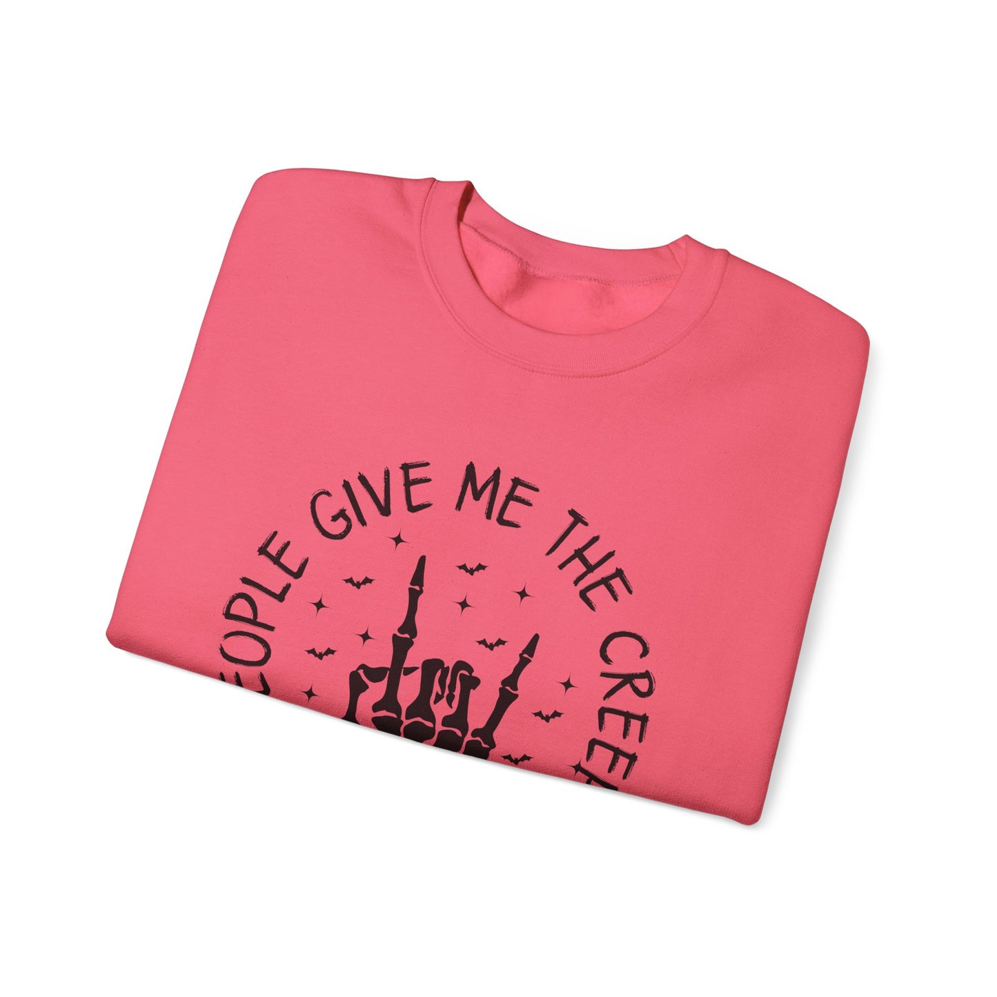 The Creeps Sweatshirt, Skeleton Hands Shirt, Skull Halloween Sweatshirt - PopCultureByDesign36