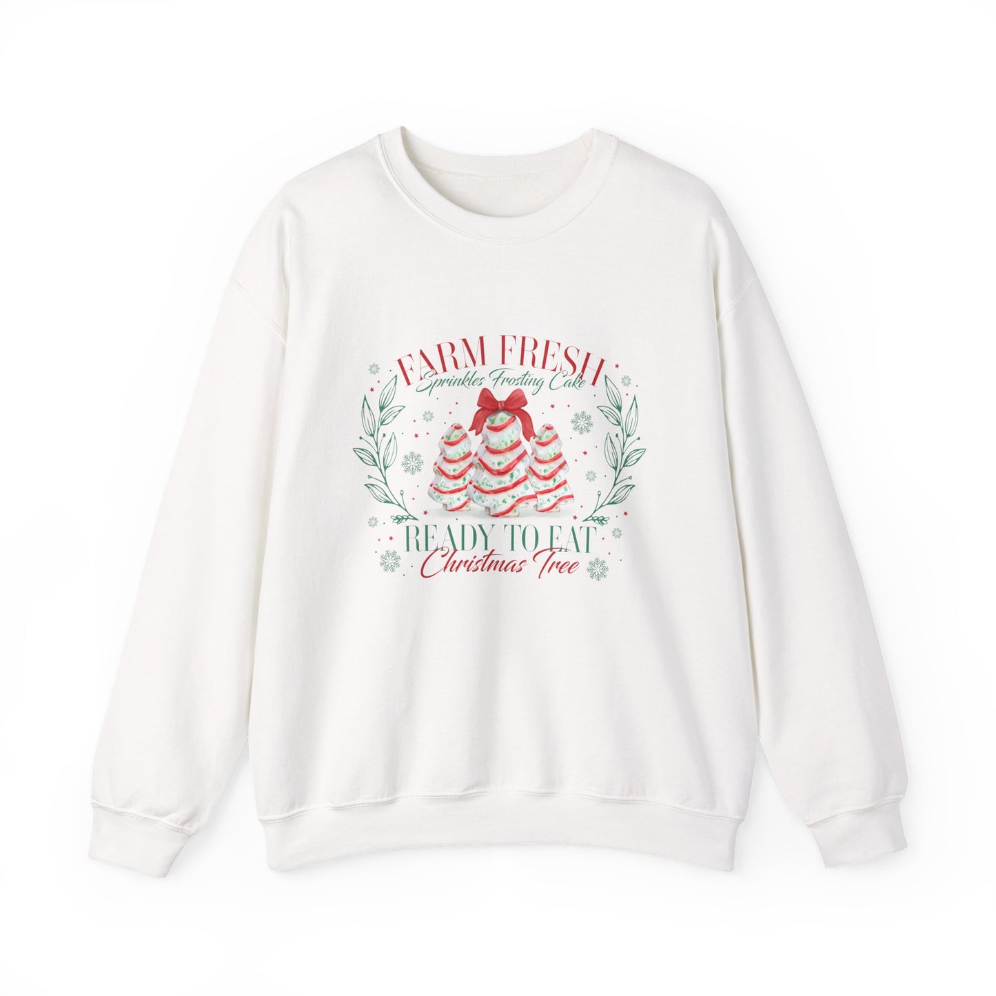 Farm Fresh Christmas Tree Cakes Shirt, Christmas Cake Sweatshirt - PopCultureByDesign36