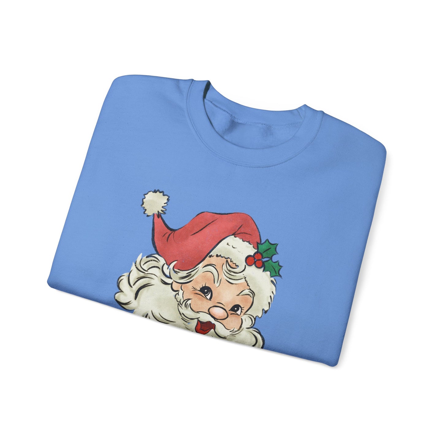 Retro Santa Sweater,Vintage Santa Christmas Sweatshirt,Retro Santa Claus Shirt - PopCultureByDesign36