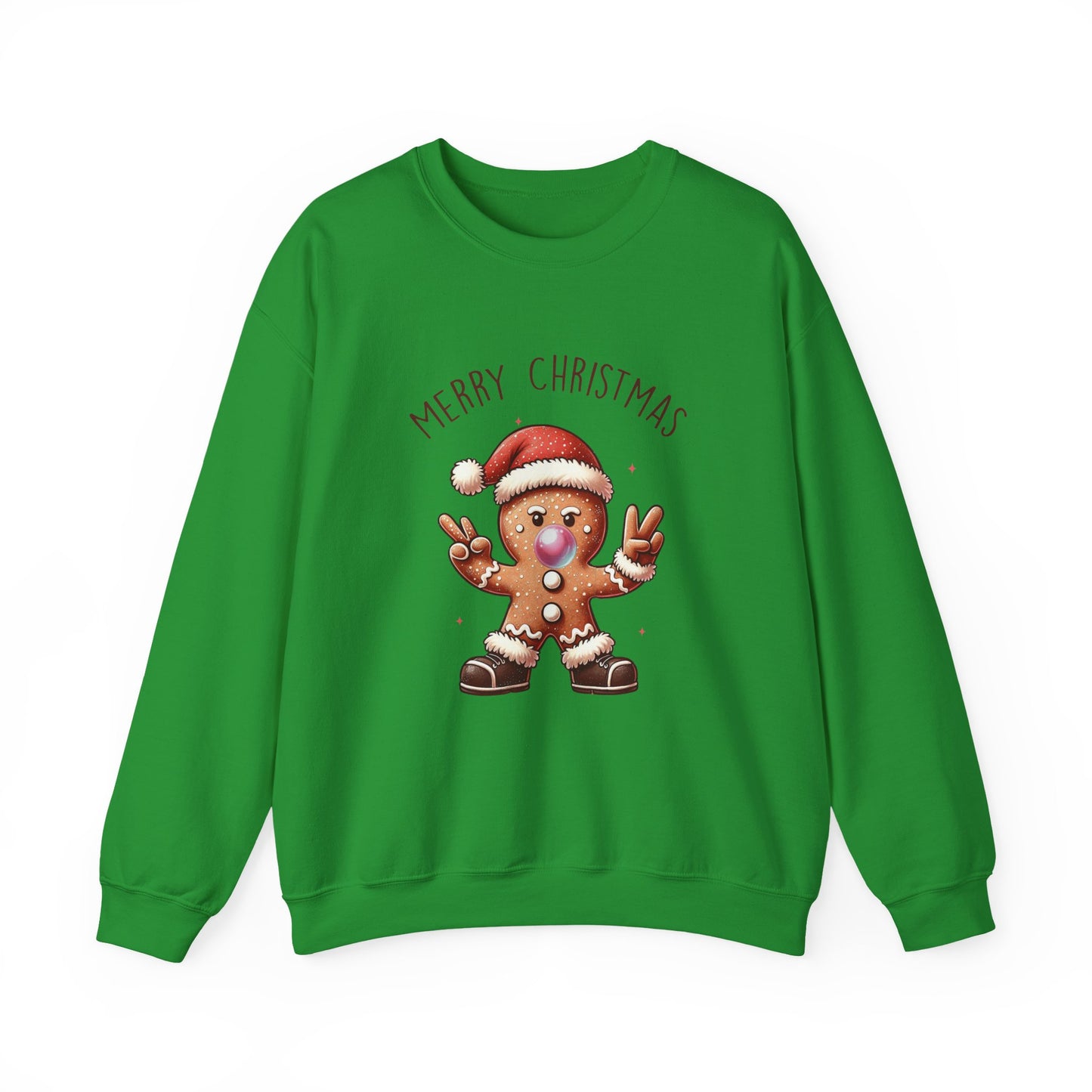 Funny Christmas Gingerbread Sweatshirt, Christmas Cookie Shirt, Christmas Santa - PopCultureByDesign36