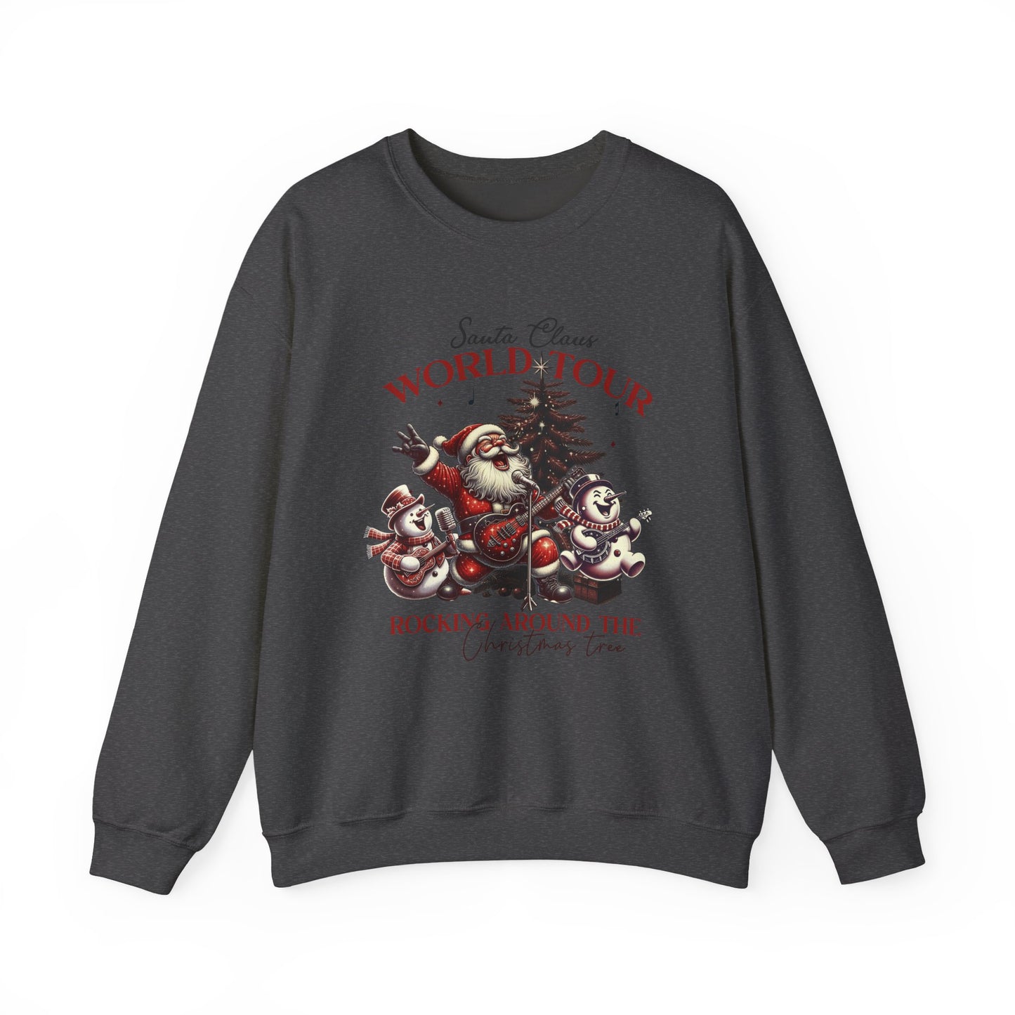 Santa Claus World Tour Christmas Shirt, Santa Claus Shirt, Funny Santa Christmas Shirt - PopCultureByDesign36