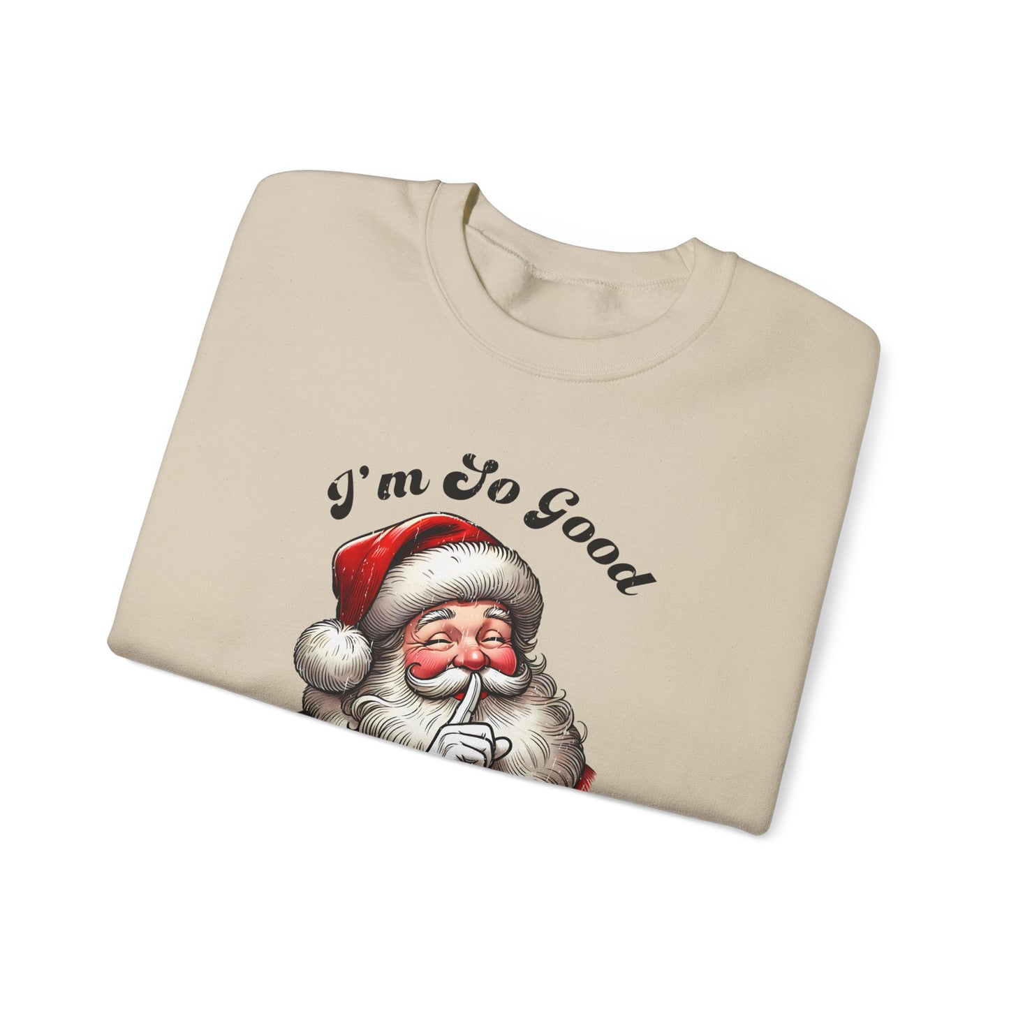 Funny Santa Sweatshirt, Women Ugly Christmas Sweatshirt, Holiday Sweatshirt - PopCultureByDesign36