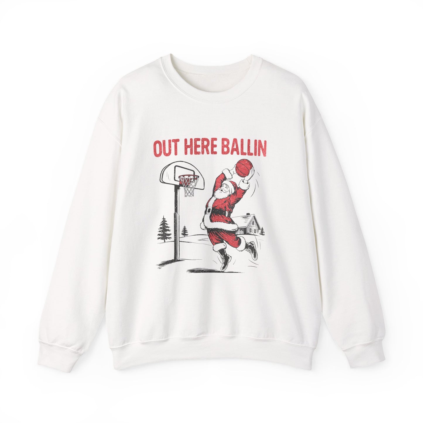 Santa Inspired, Funny Santa Sweatshirt, Retro Santa Sweatshirt - PopCultureByDesign36