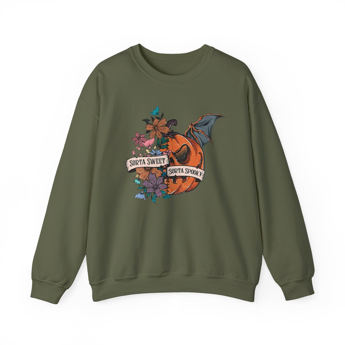 Funny Halloween Sweatshirt, Halloween Pumpkin Sweatshirt, Halloween Sweatshirt - PopCultureByDesign36