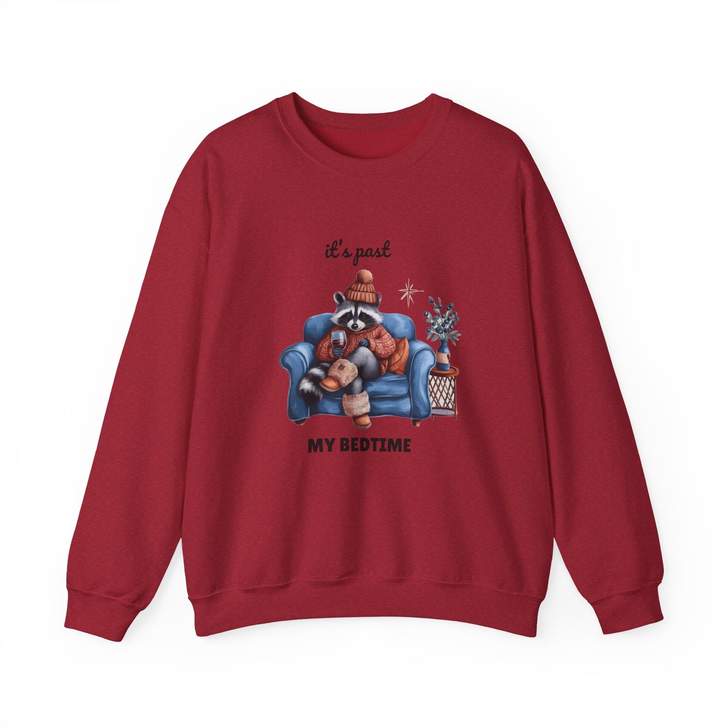 Funny Raccoon Sweatshirt, Cute Christmas Raccoon Sweatshirt, Christmas Sweatshirt - PopCultureByDesign36