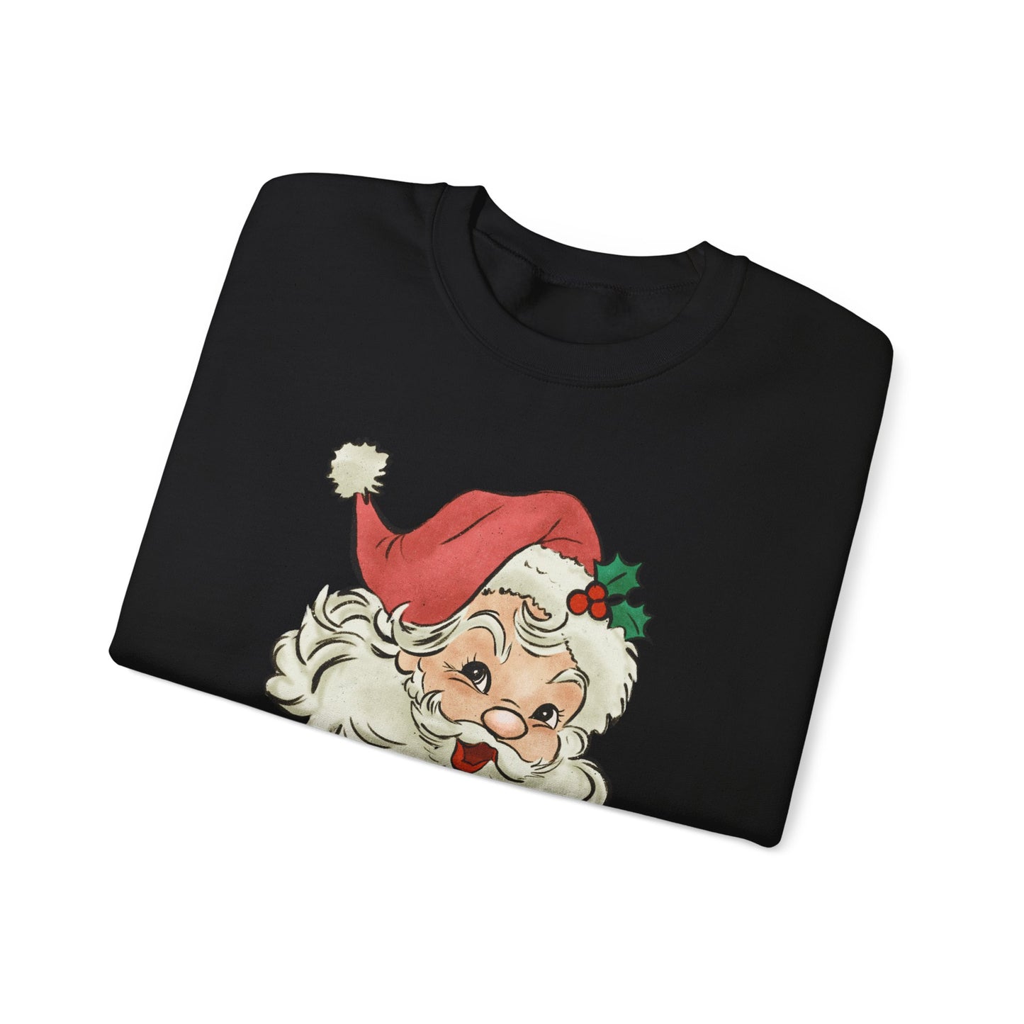 Retro Santa Sweater,Vintage Santa Christmas Sweatshirt,Retro Santa Claus Shirt - PopCultureByDesign36