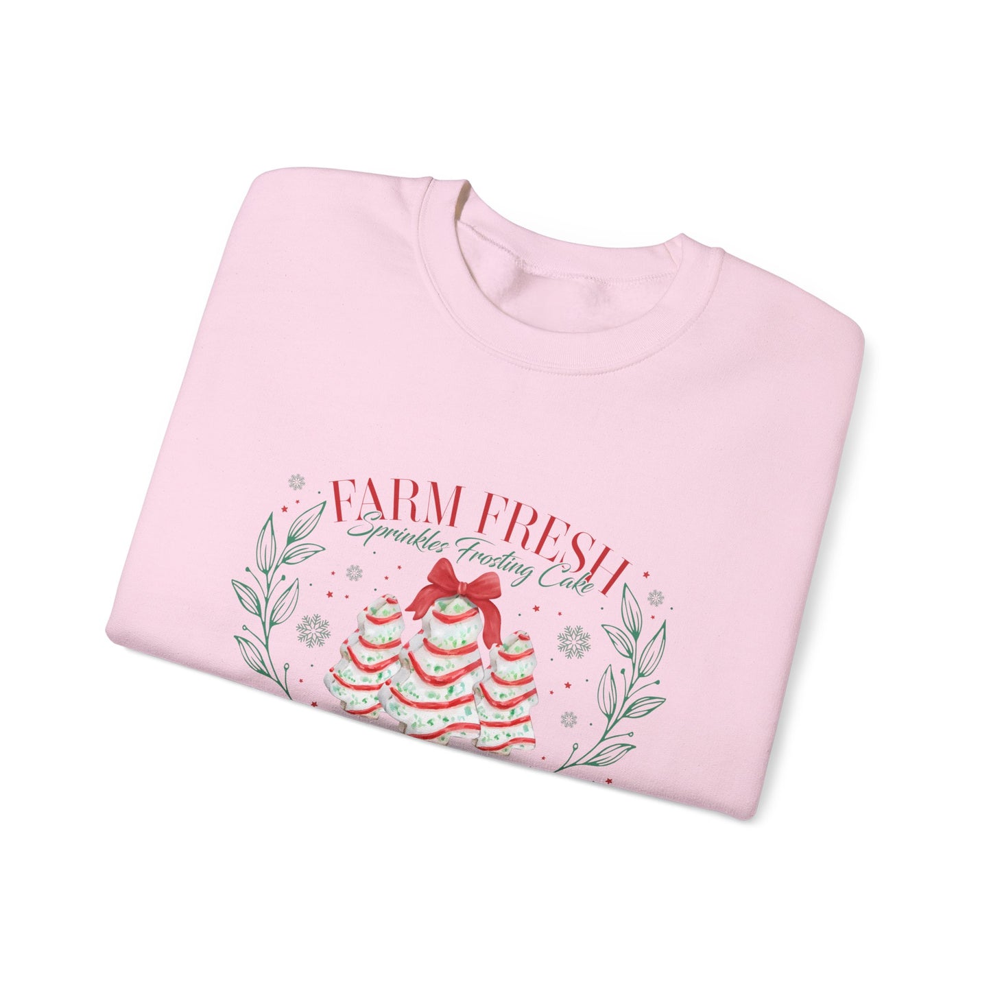 Farm Fresh Christmas Tree Cakes Shirt, Christmas Cake Sweatshirt - PopCultureByDesign36