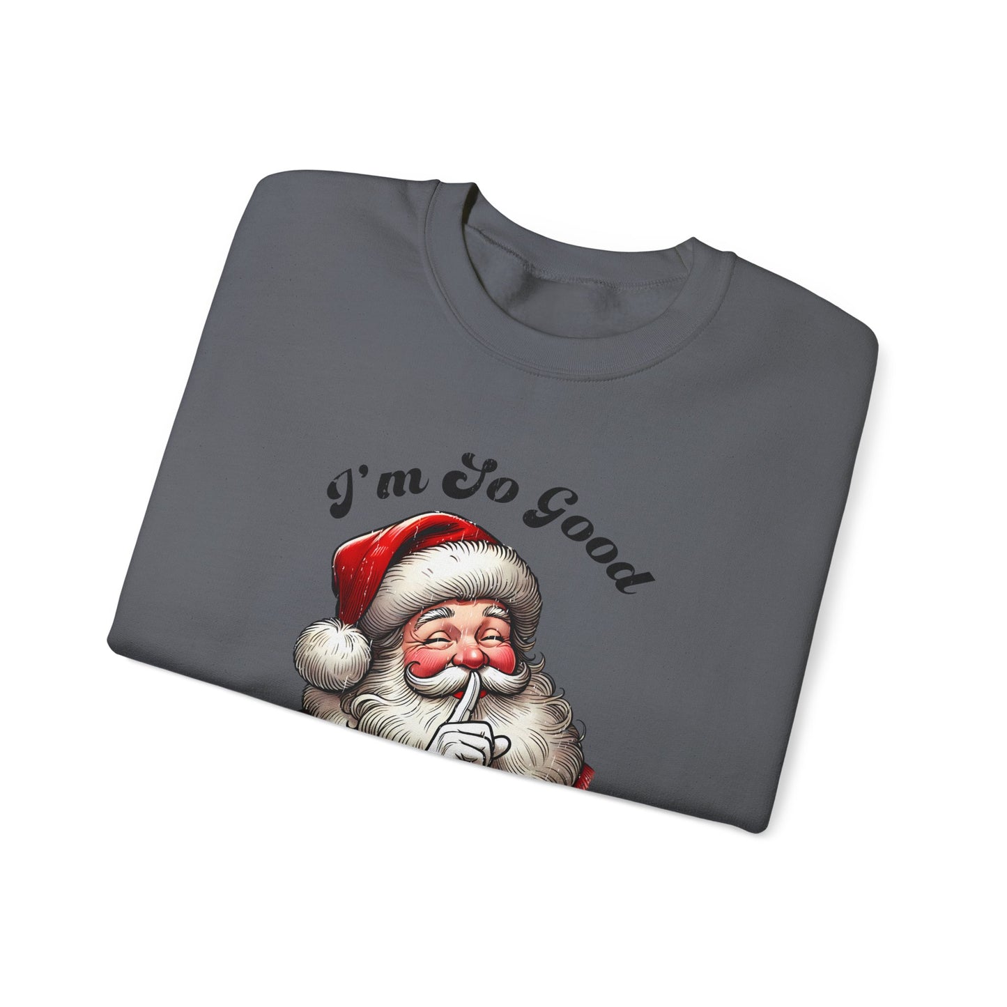 Funny Santa Sweatshirt, Women Ugly Christmas Sweatshirt, Holiday Sweatshirt - PopCultureByDesign36