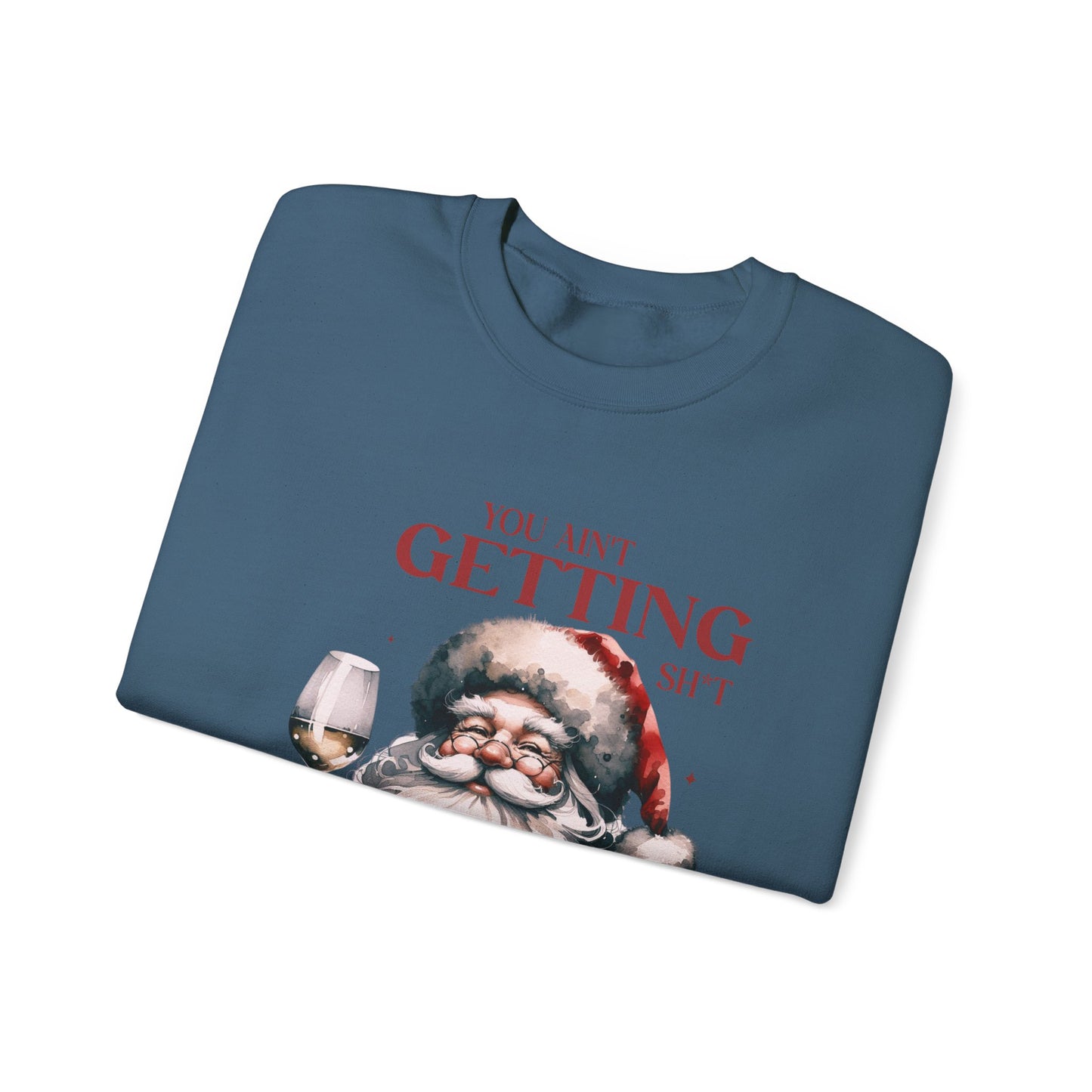 Santa Inspired, Funny Santa sweatshirt, Retro Santa sweatshirt - PopCultureByDesign36