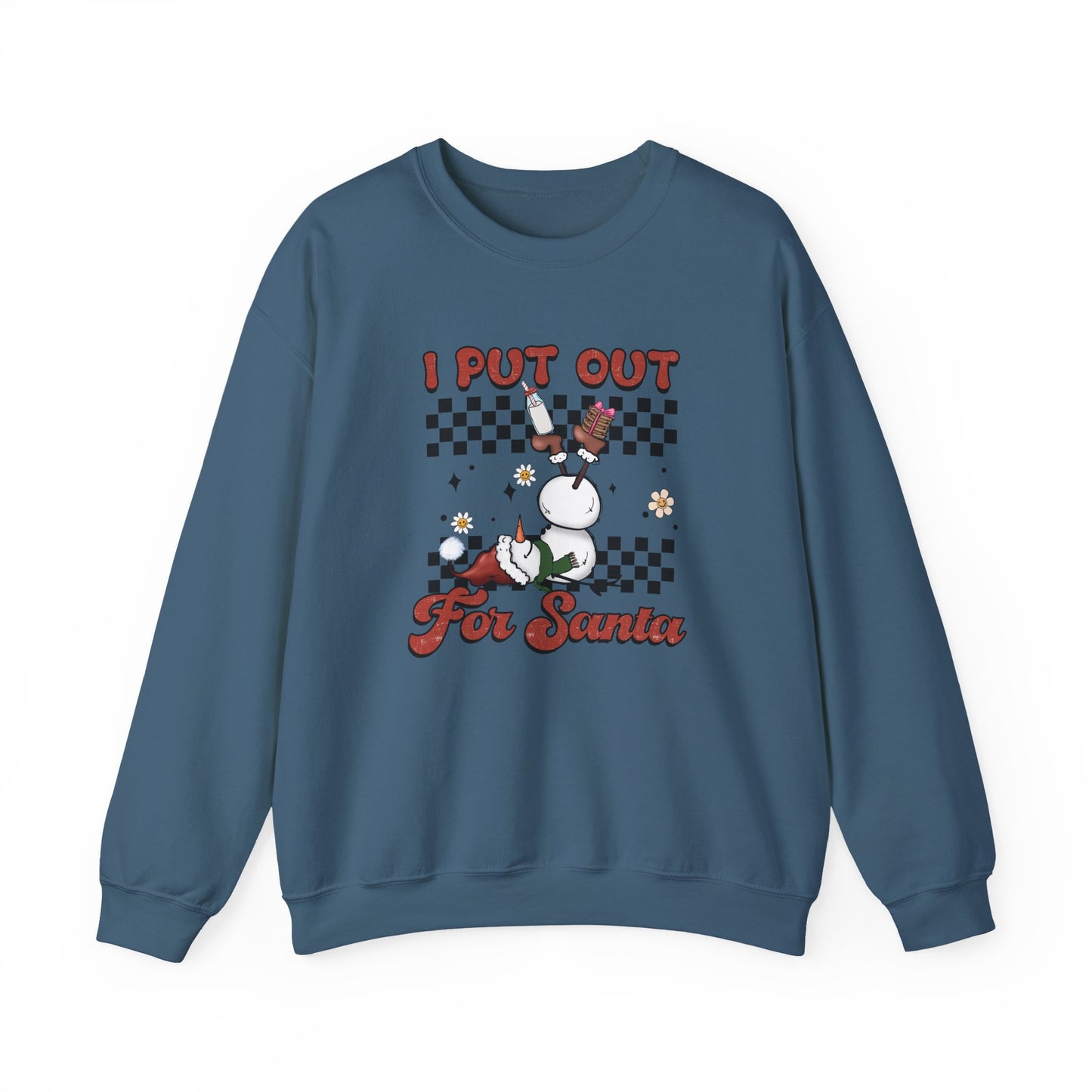 I Put Out For Santa Sweatshirt, Funny Christmas Sweatshirt, Funny Santa Sweatshirt - PopCultureByDesign36