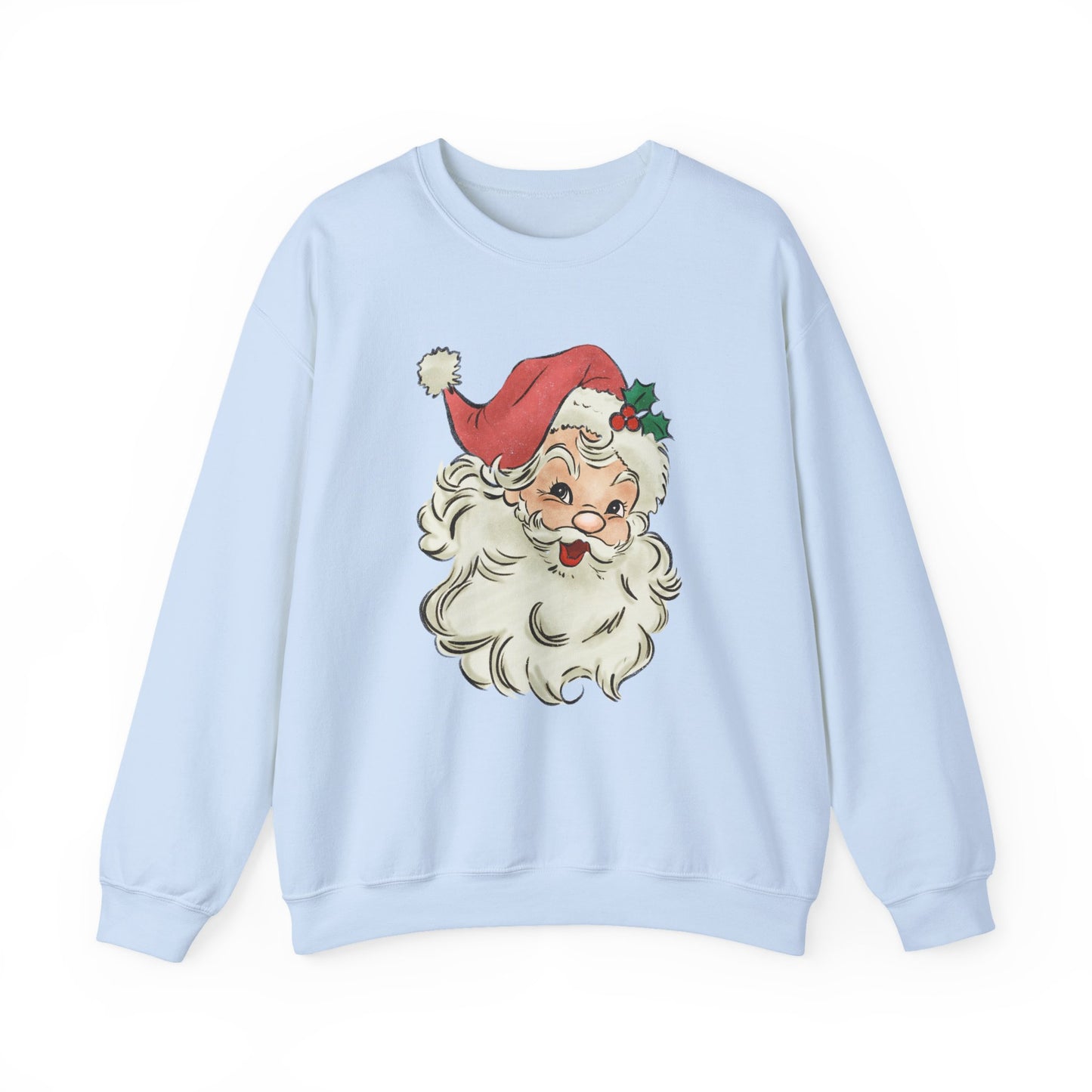 Retro Santa Sweater,Vintage Santa Christmas Sweatshirt,Retro Santa Claus Shirt - PopCultureByDesign36