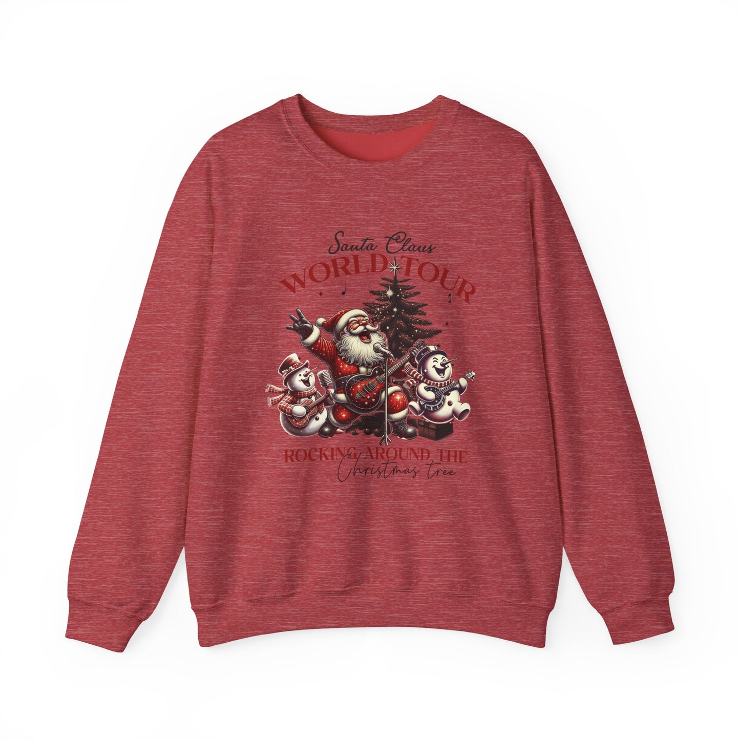 Santa Claus World Tour Christmas Shirt, Santa Claus Shirt, Funny Santa Christmas Shirt - PopCultureByDesign36