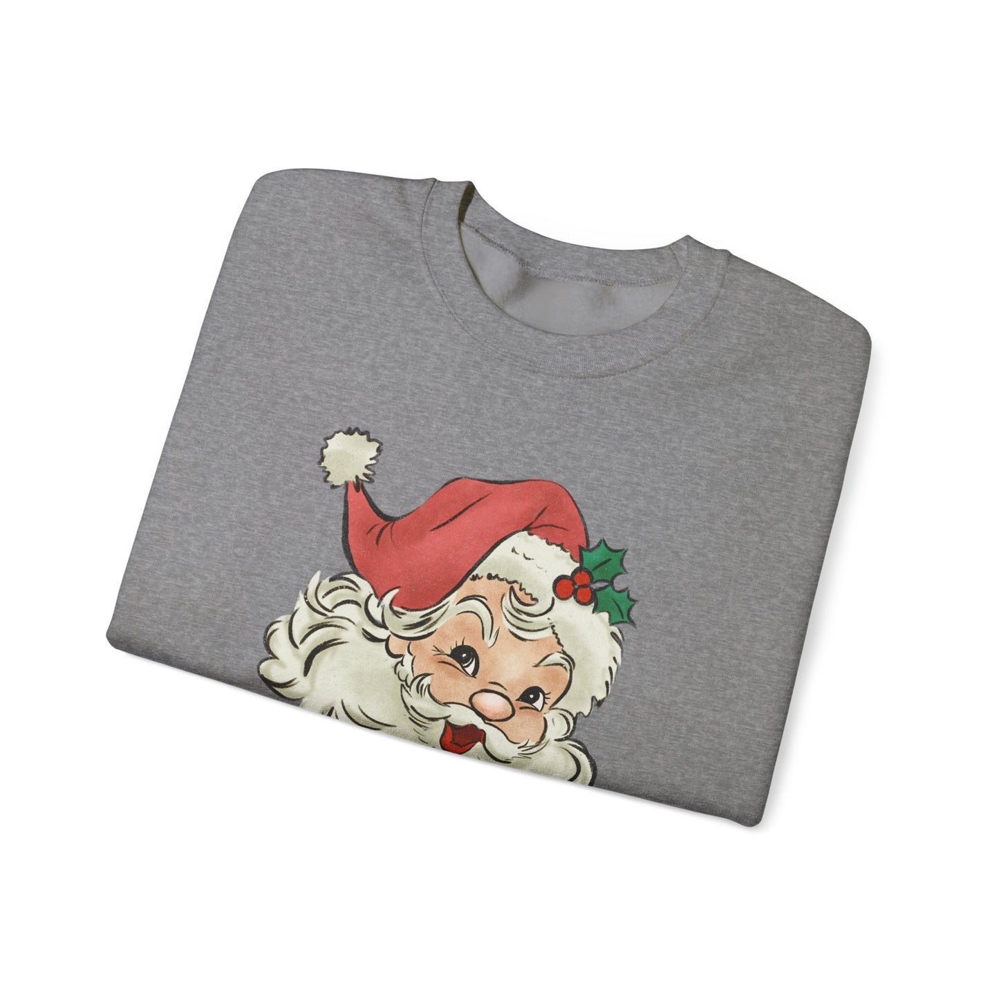 Retro Santa Sweater,Vintage Santa Christmas Sweatshirt,Retro Santa Claus Shirt - PopCultureByDesign36