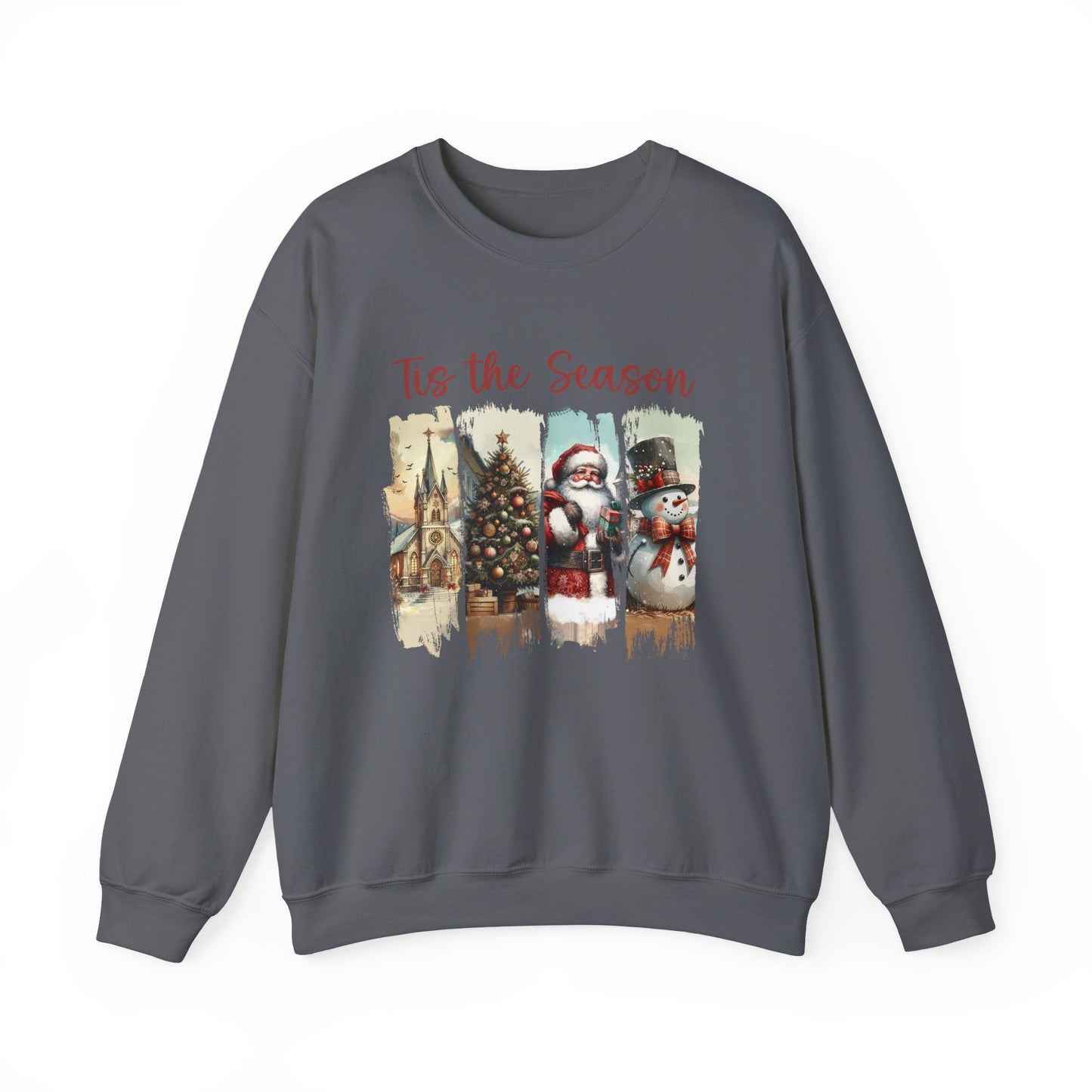 Tis The Season Sweatshirt, Merry Christmas Shirt, Christmas Sweatshirt - PopCultureByDesign36