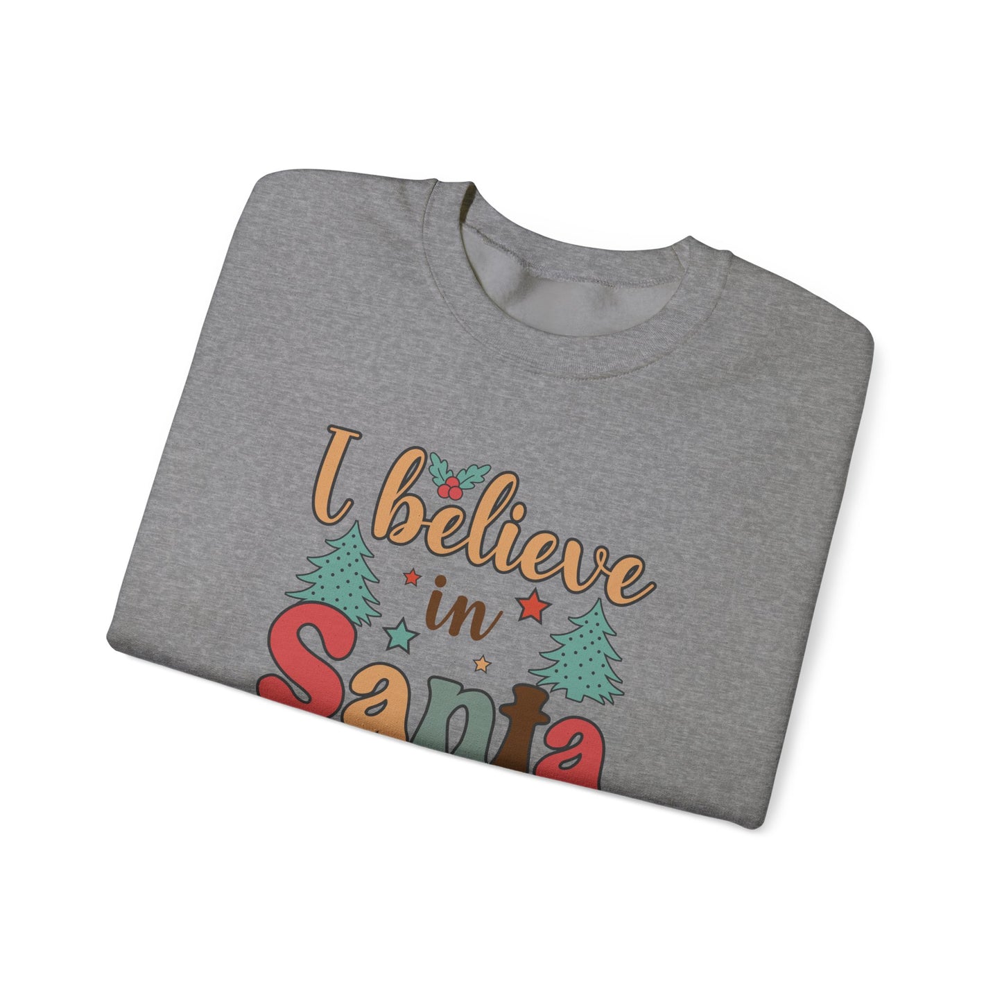 I Believe in Santa Paws Shirt, Christmas Dog Shirt, Santa Paws Shirt - PopCultureByDesign36