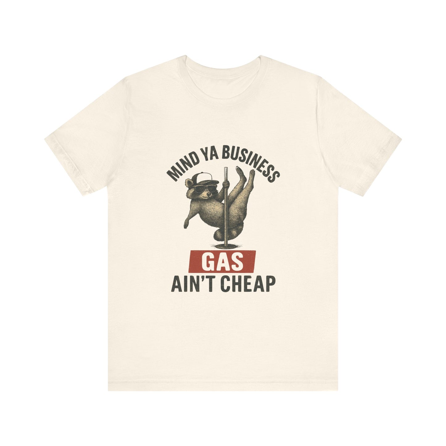 Funny Raccoon Pole Dancing Unisex Tee, Humorous Graphic Tee, - PopCultureByDesign36