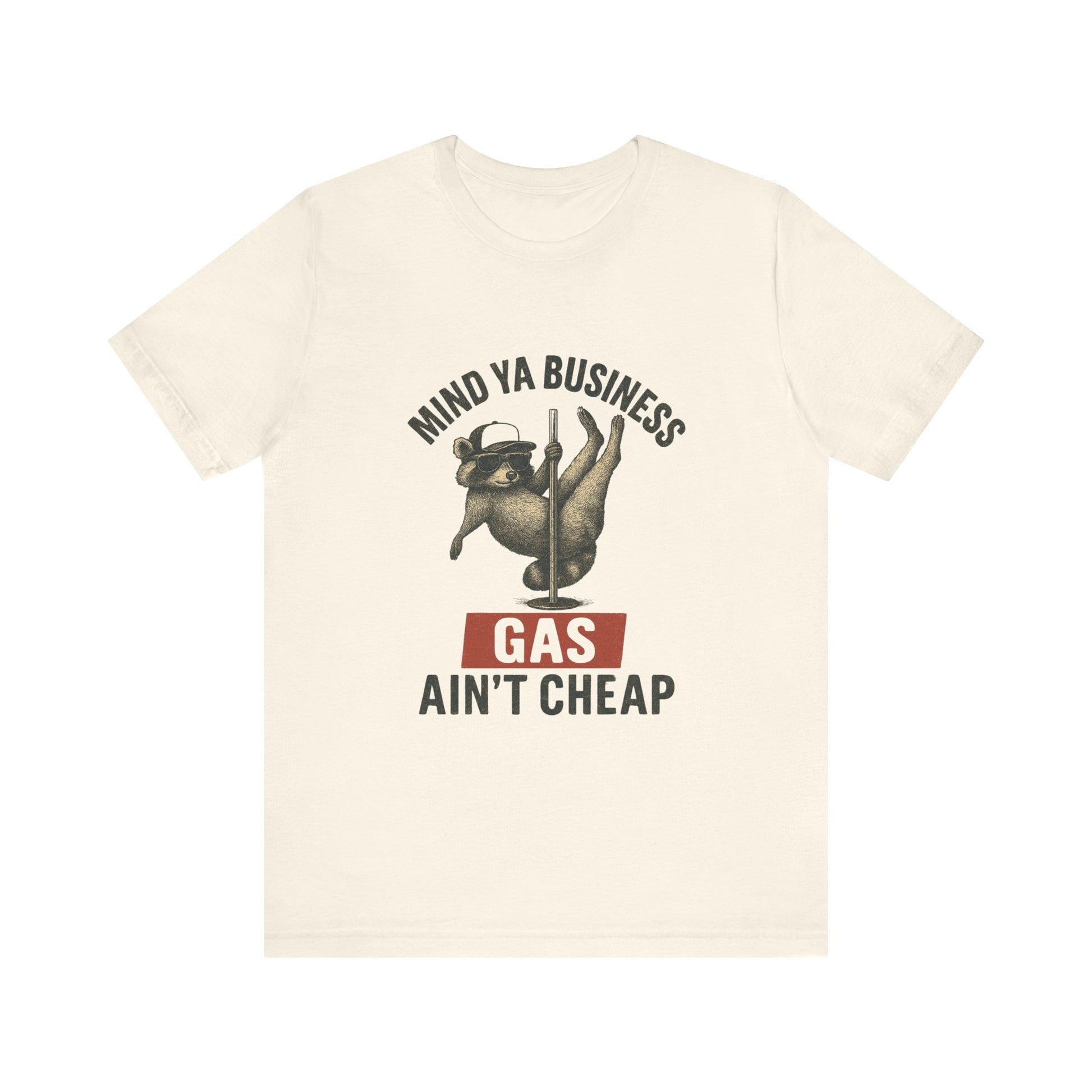 Funny Raccoon Pole Dancing Unisex Tee, Humorous Graphic Tee, - PopCultureByDesign36