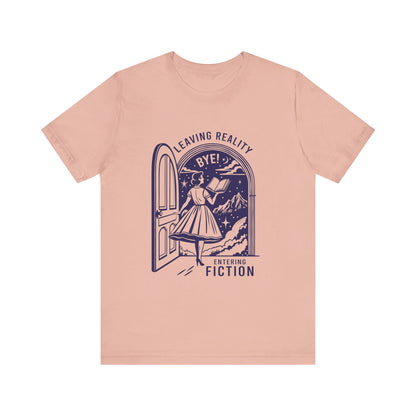 Leaving Reality, A Well Read Woman Shirt, Reading Shirt, Librarian Shirt - PopCultureByDesign36
