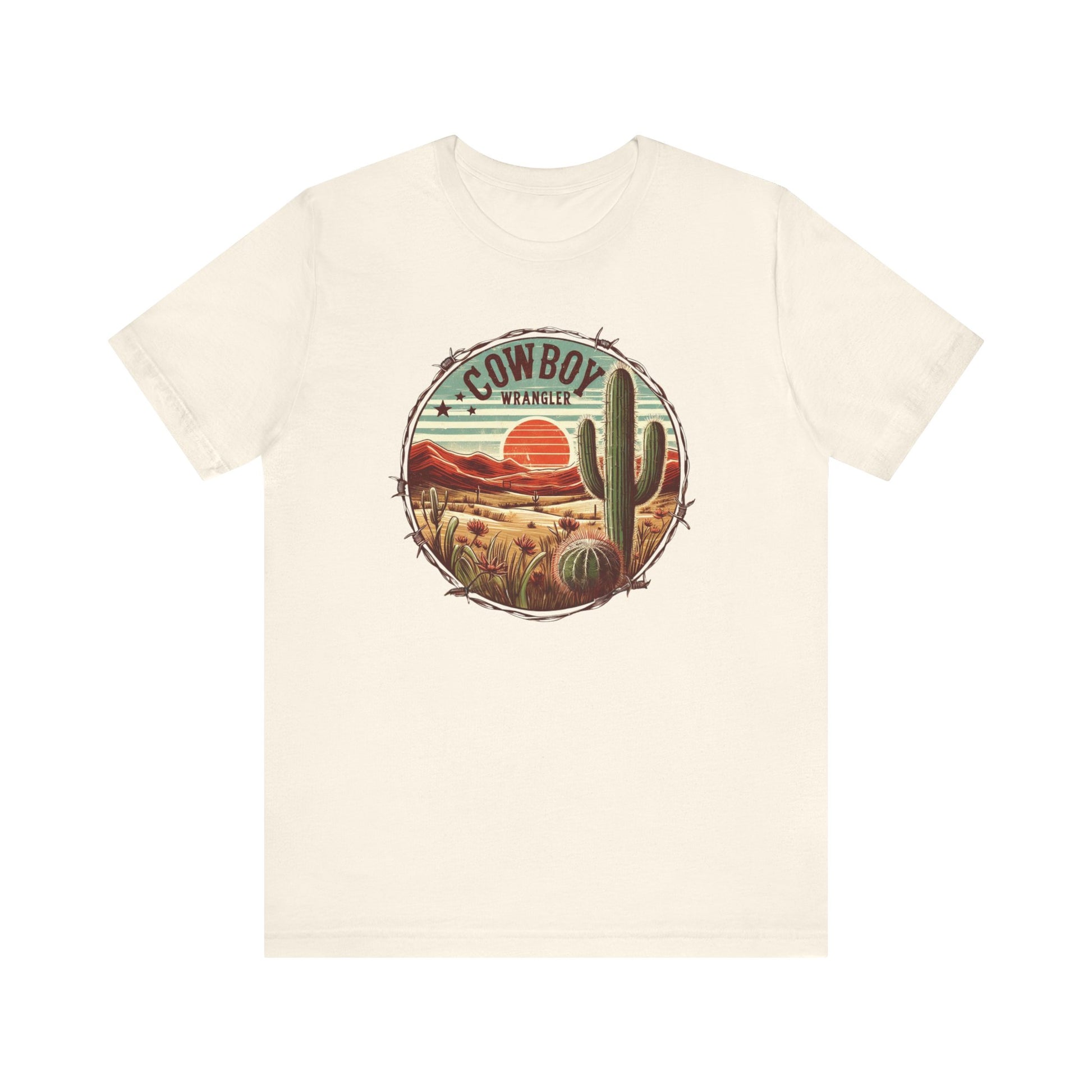 Cowboy Wrangler Shirt, Texas Shirt, Country Music Shirt, Western Shirt - PopCultureByDesign36