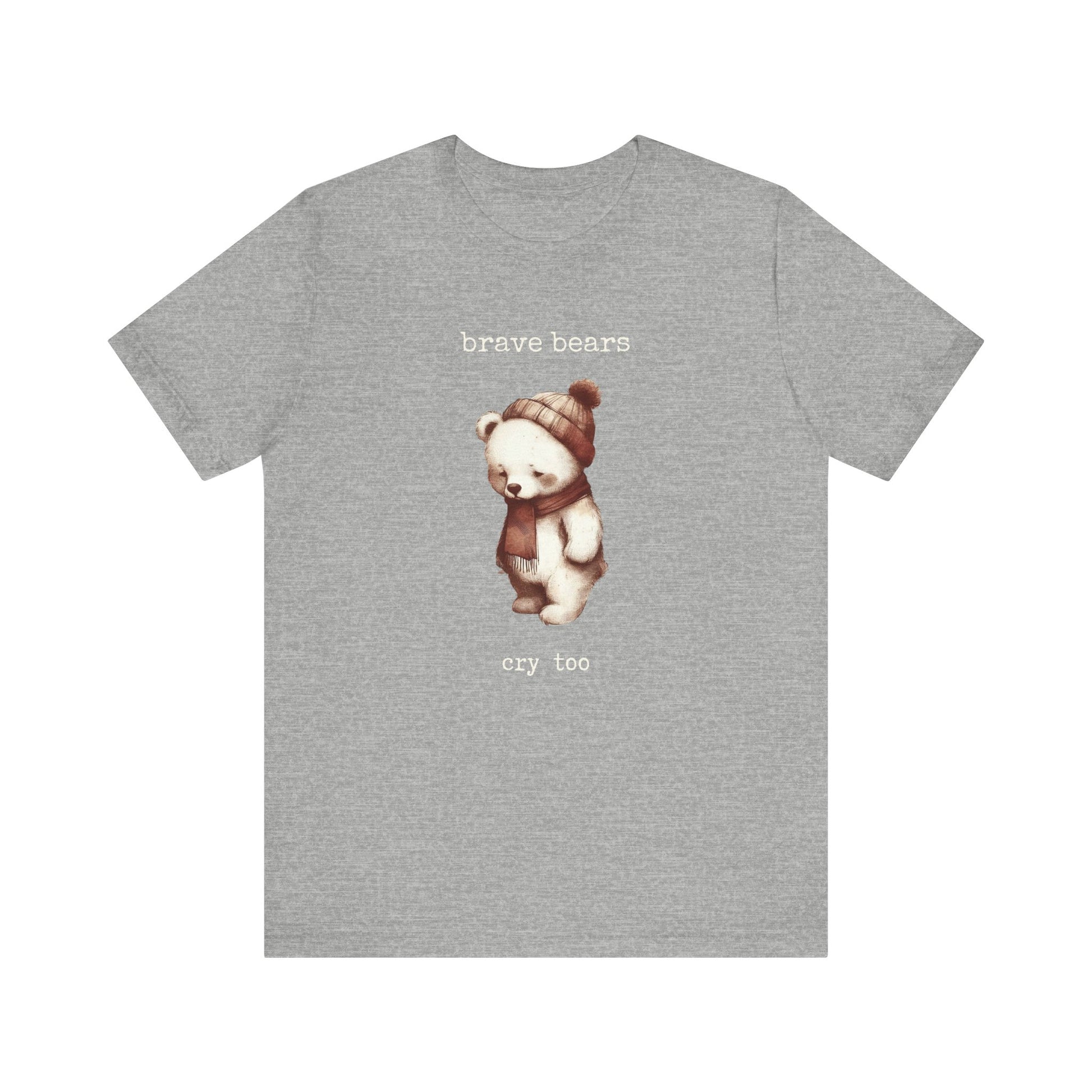 Brave Bears Cry Too Shirt, Vintage Bear Shirt, My tummy Hurts Shirt - PopCultureByDesign36