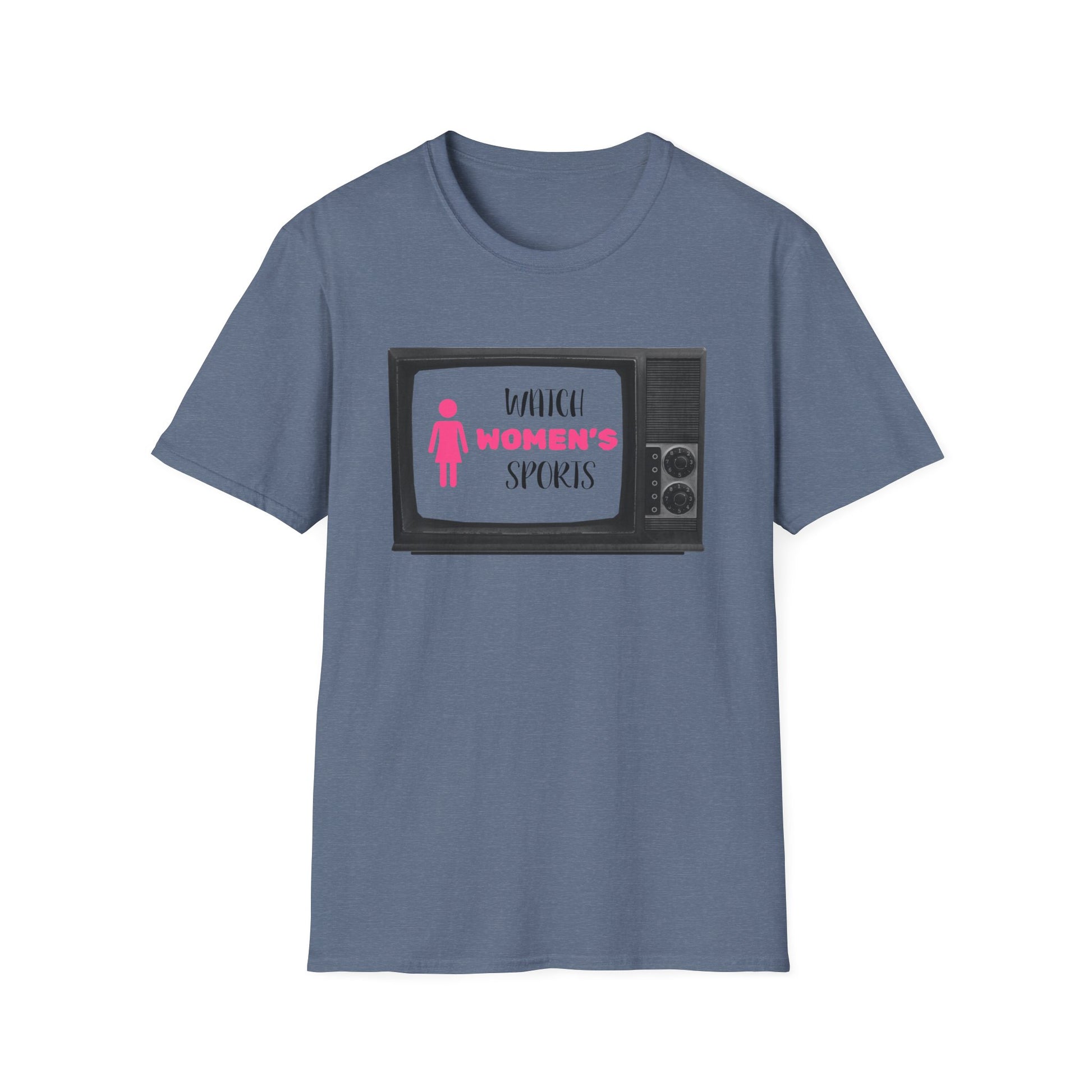 Watch Womens Sports, Women's Sports Supportive T-Shirt, Women In Sports - PopCultureByDesign36