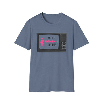 Watch Womens Sports, Women's Sports Supportive T-Shirt, Women In Sports - PopCultureByDesign36