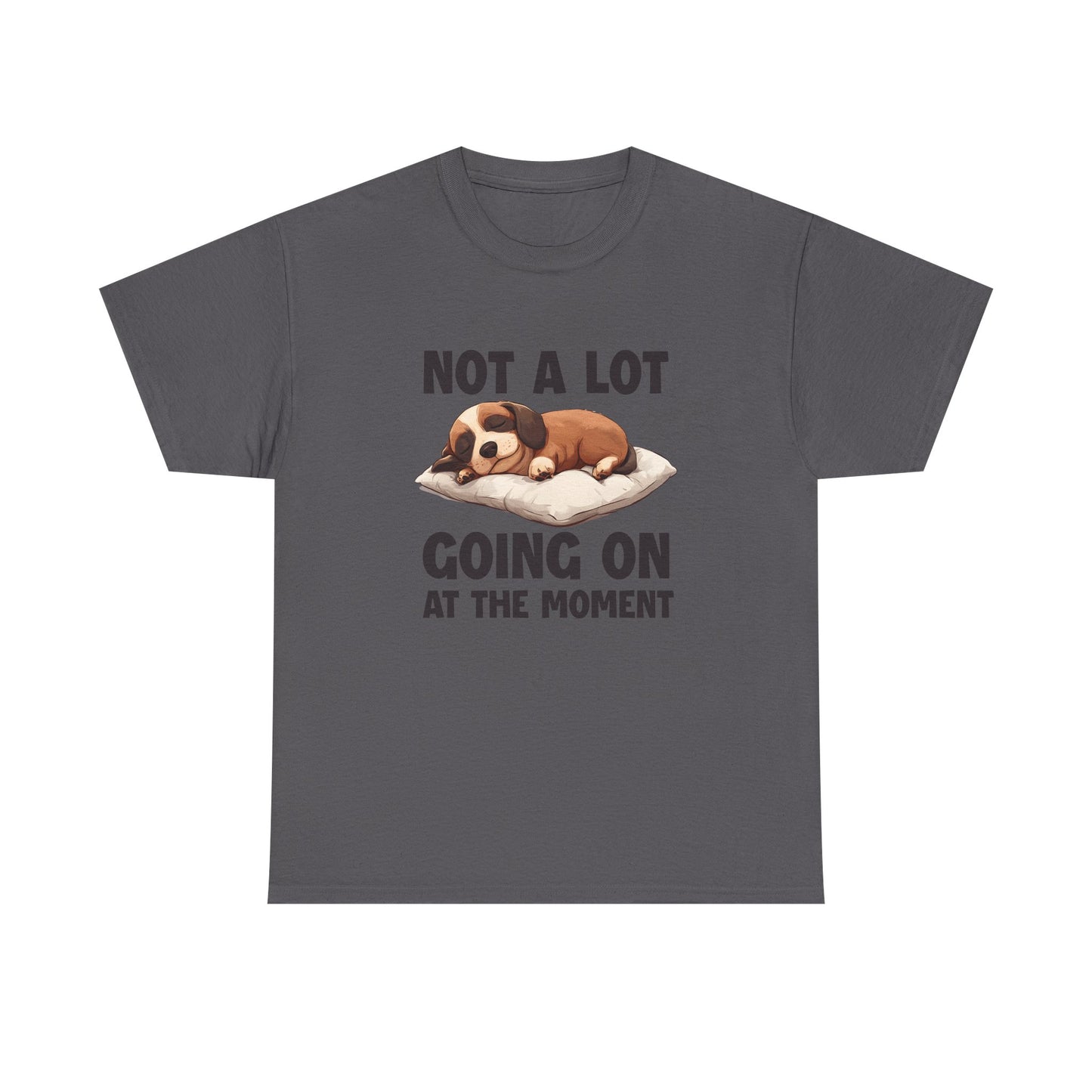 Cute Puppy Sleeping, Dog Lover Animal Tshirt, Tired Puppy, Lazy Dog Shirt - PopCultureByDesign36