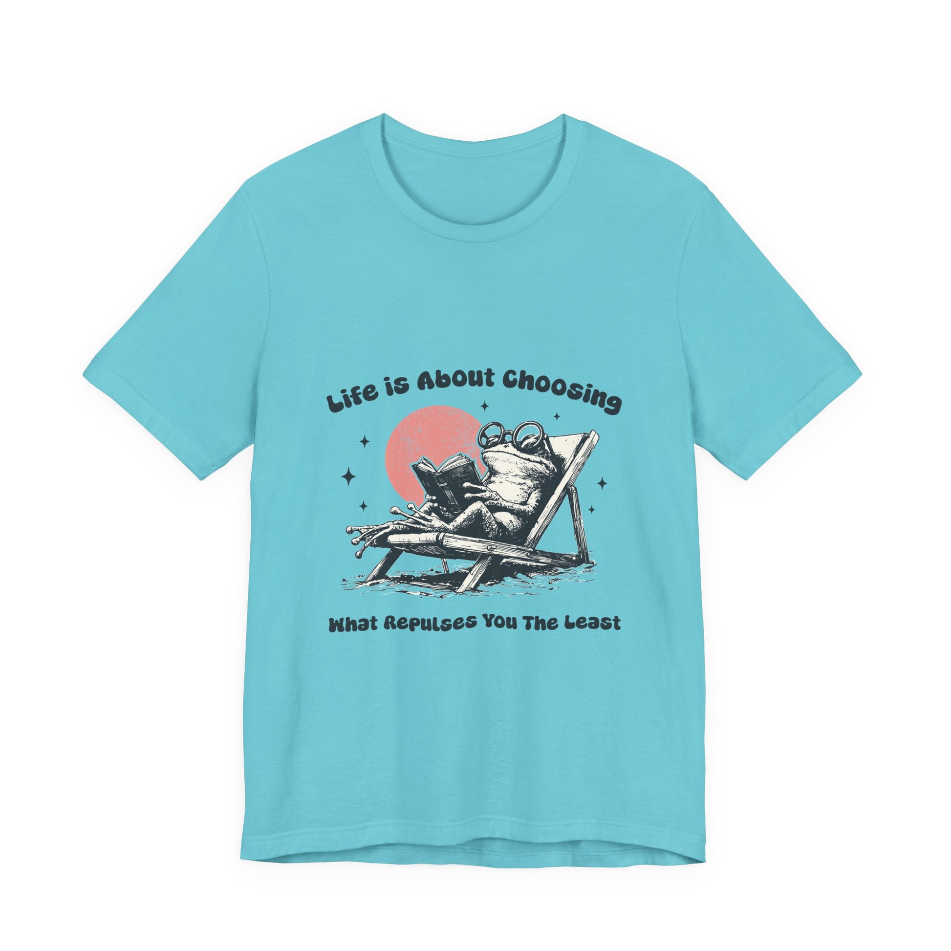 Funny Frog Reading Shirt, Sarcastic Frog Shirt, Frog with Glasses Shirt - PopCultureByDesign36