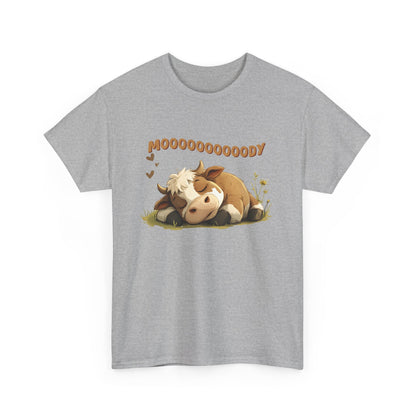 Mooooody shirt, Moody shirt, Funny Cow shirt, Cow shirt - PopCultureByDesign36