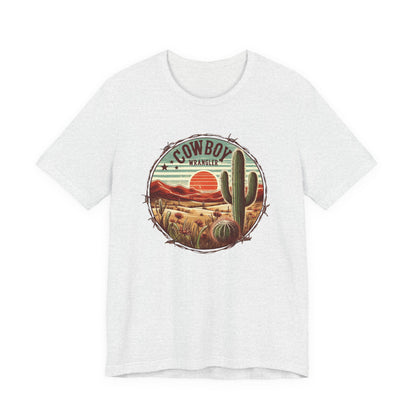 Cowboy Wrangler Shirt, Texas Shirt, Country Music Shirt, Western Shirt - PopCultureByDesign36
