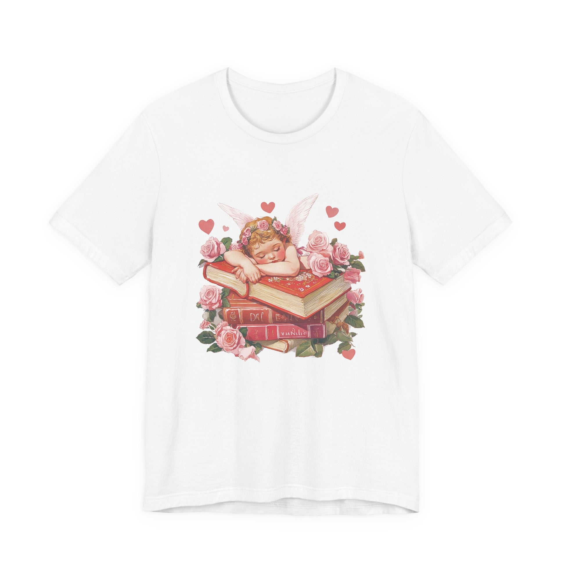 Reading Cupid Shirt, Funny Cupid Shirt, Cupid Love Shirt, Book Reader Shirt - PopCultureByDesign36