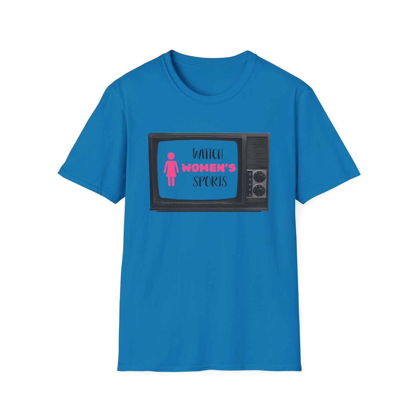 Watch Womens Sports, Women's Sports Supportive T-Shirt, Women In Sports - PopCultureByDesign36
